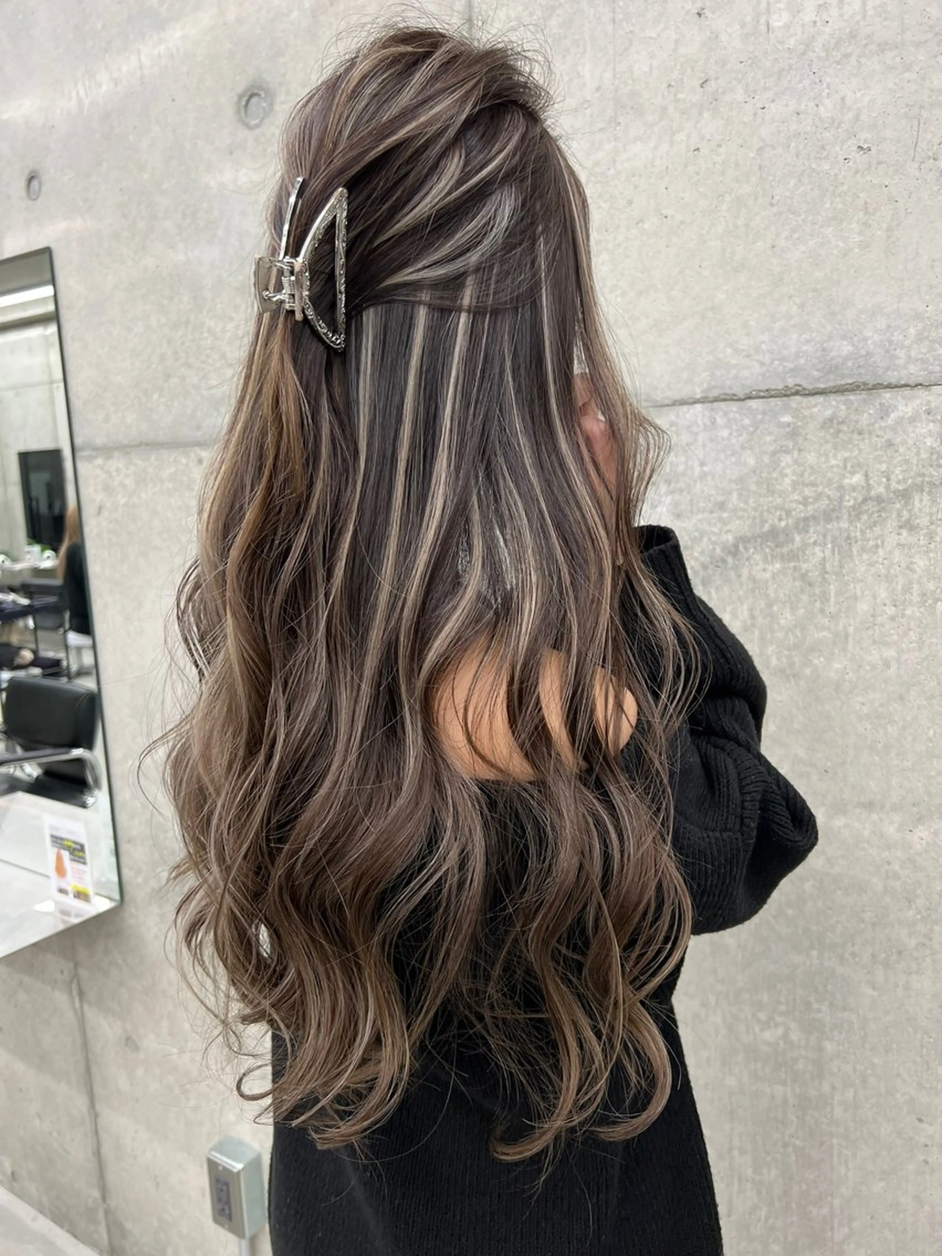 カラー ハイライトカラー ENGOL 名古屋栄所属・萩野下 かきのヘアスタイル