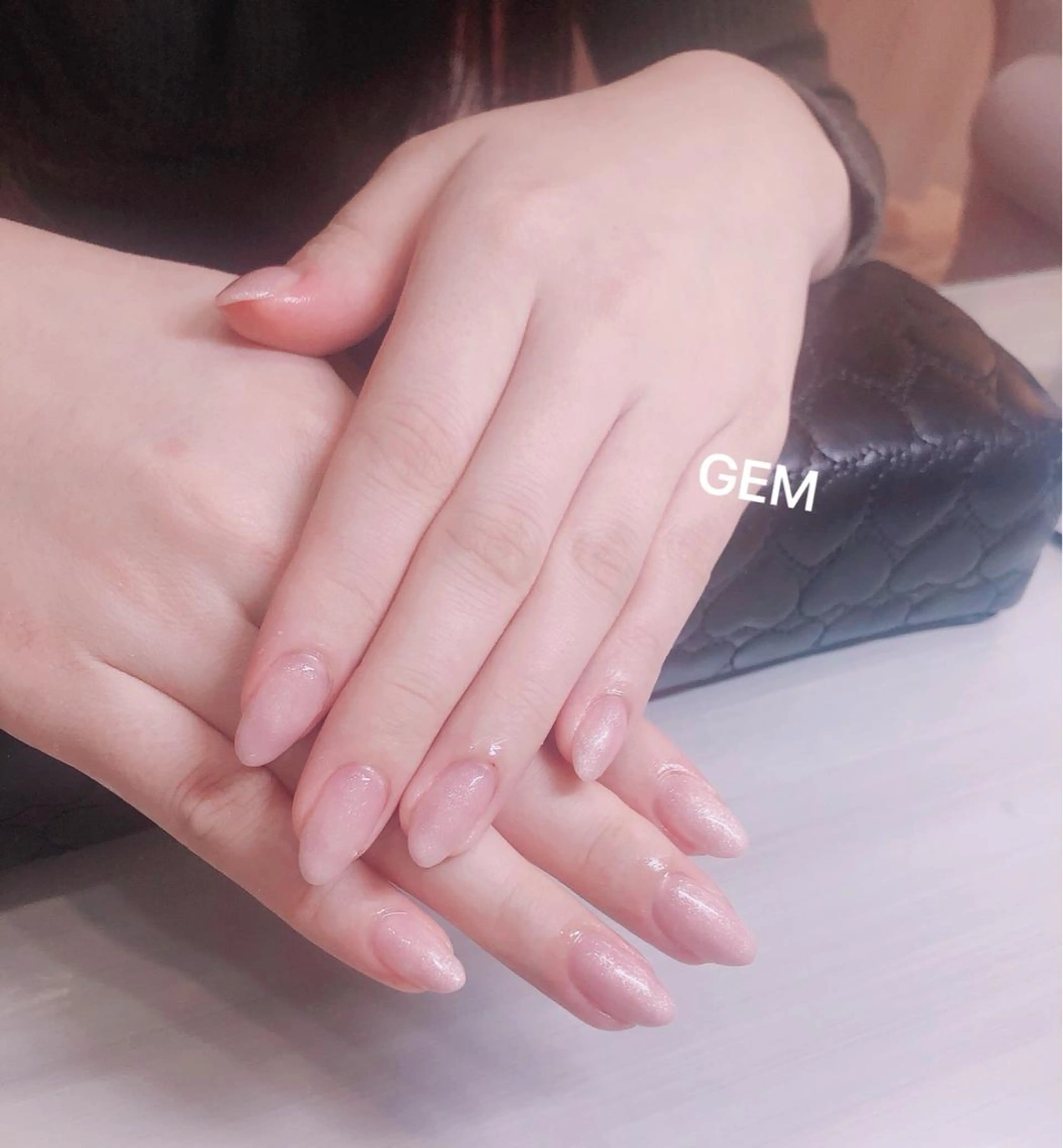 ネイル グラデーション ラメ(グリッター) ラメグラデーション GEM beautyのマツエク・マツパデザイン