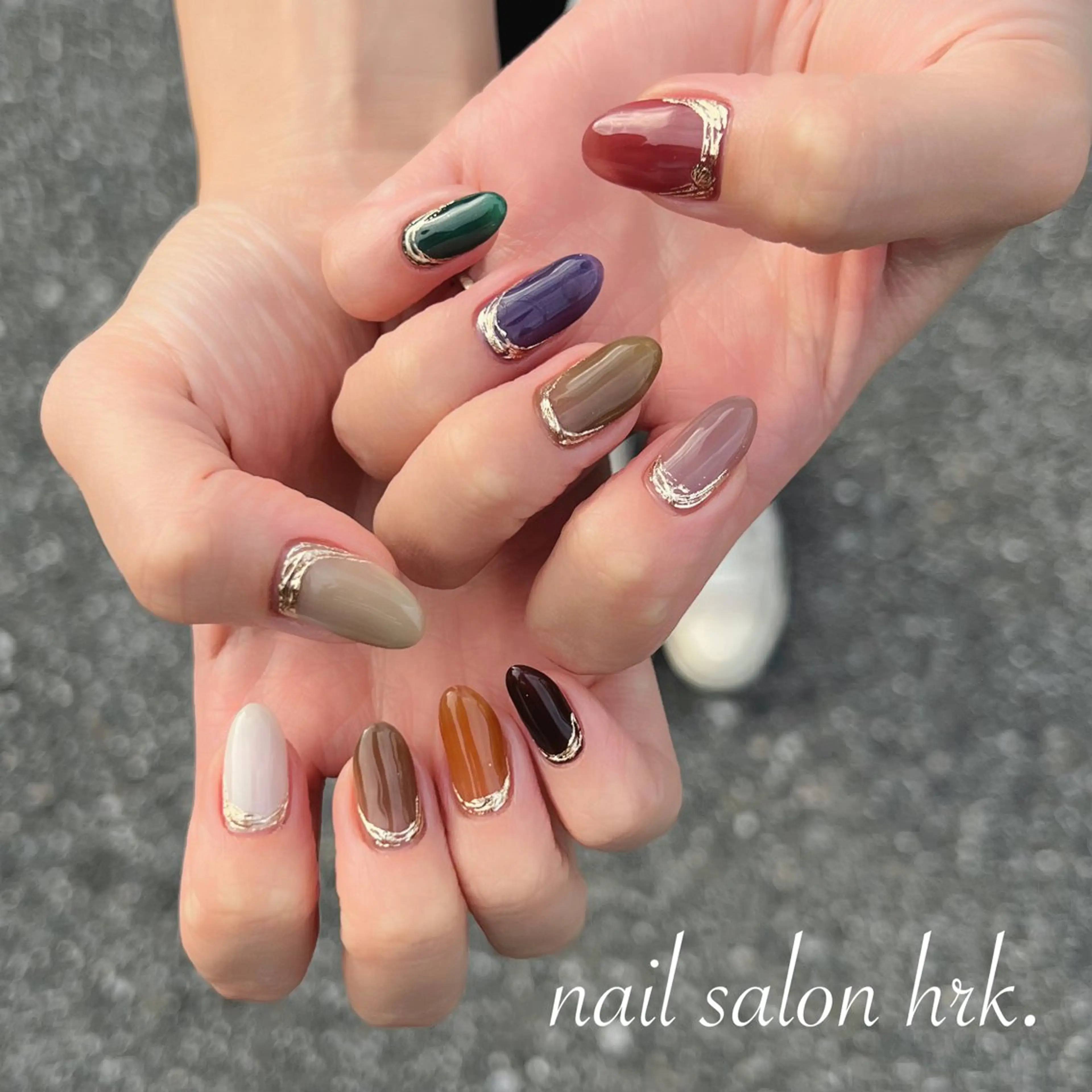 ネイル Nail Salon hrk.のネイルデザイン