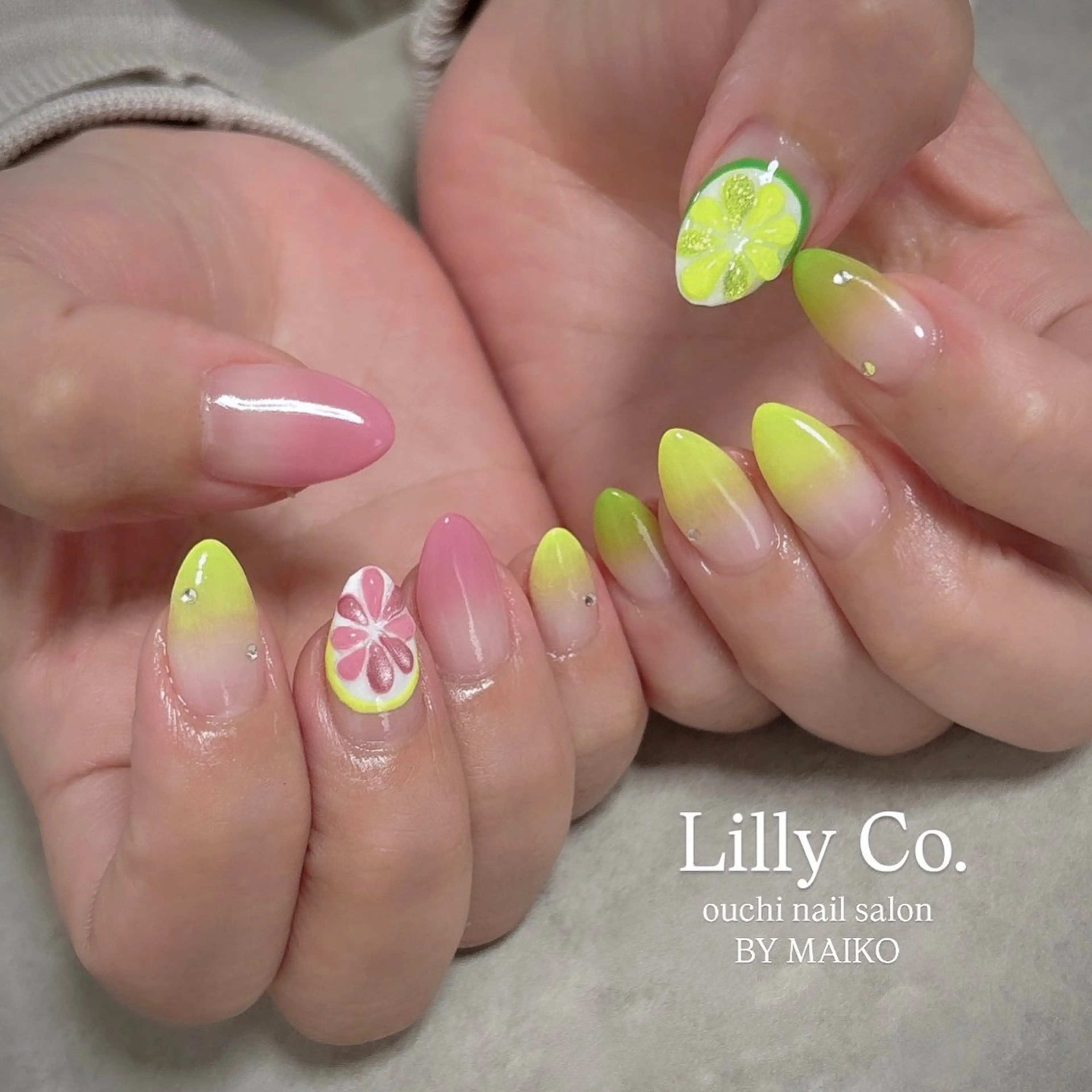 ネイル ハンドネイル ハンドケア Lilly Co.のネイルデザイン