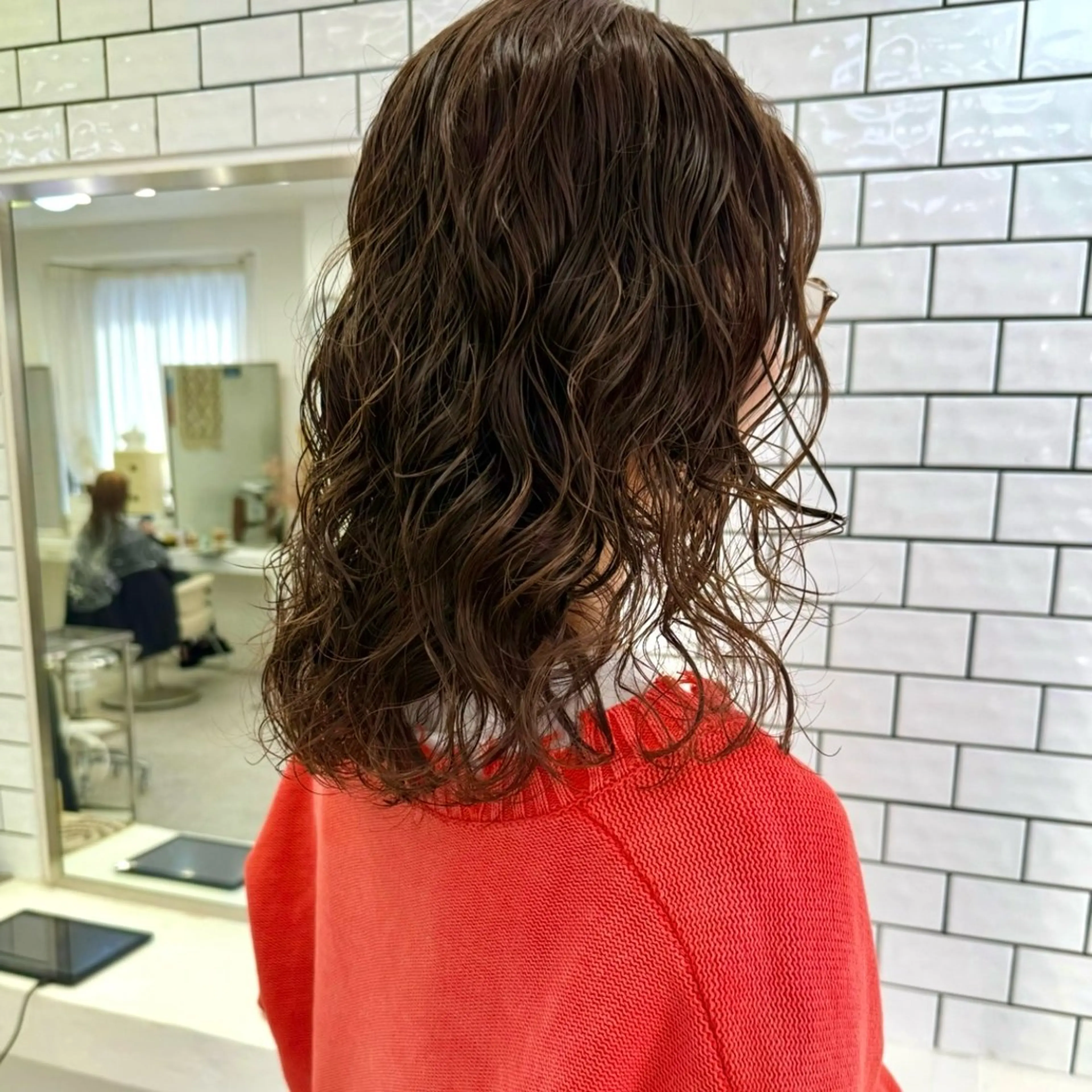 セミロング パーマ カット パーマ －LOMARLIE－ YUKIのヘアスタイル