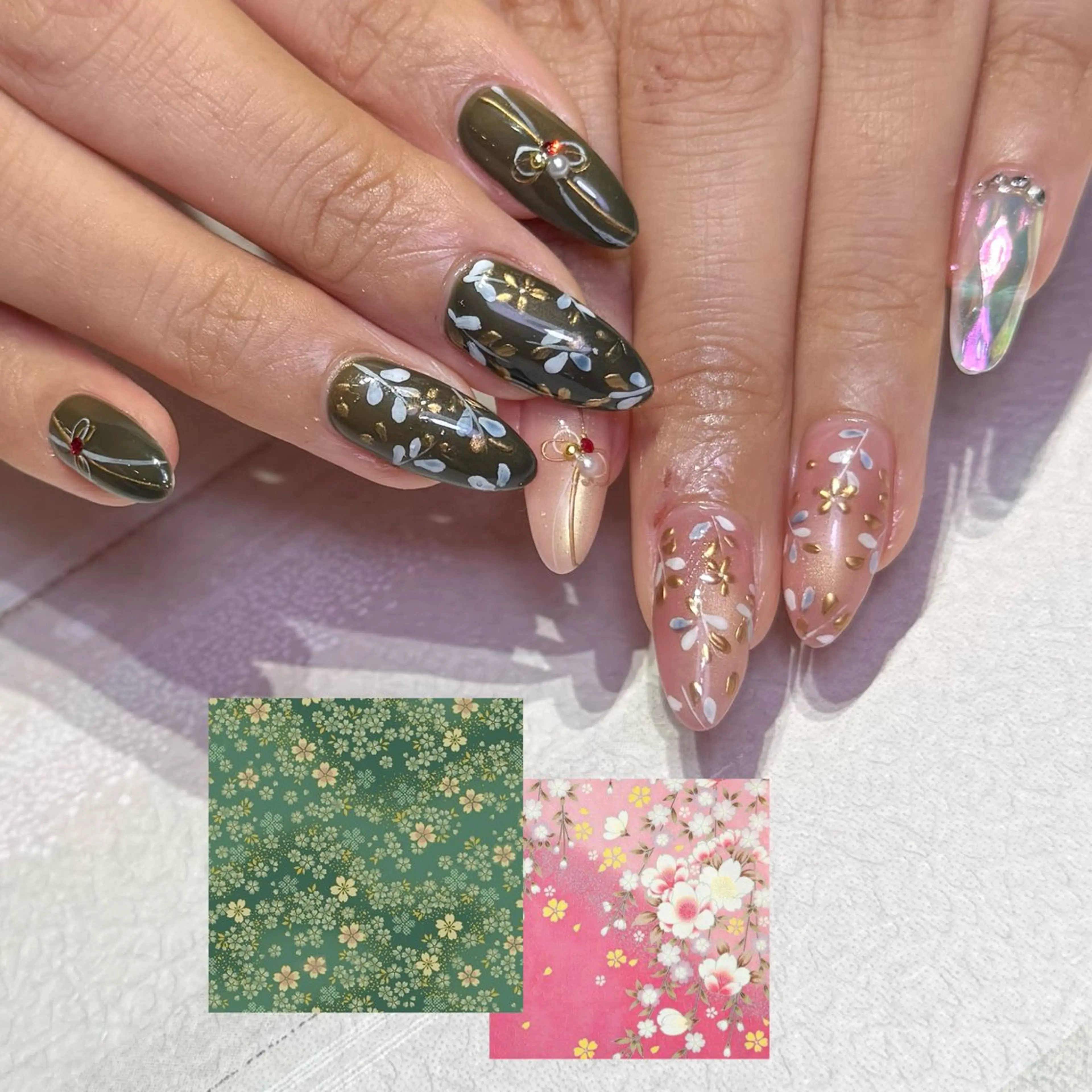 ネイル ハンドネイル Mnailsalon フィルイン対応サロンのネイルデザイン