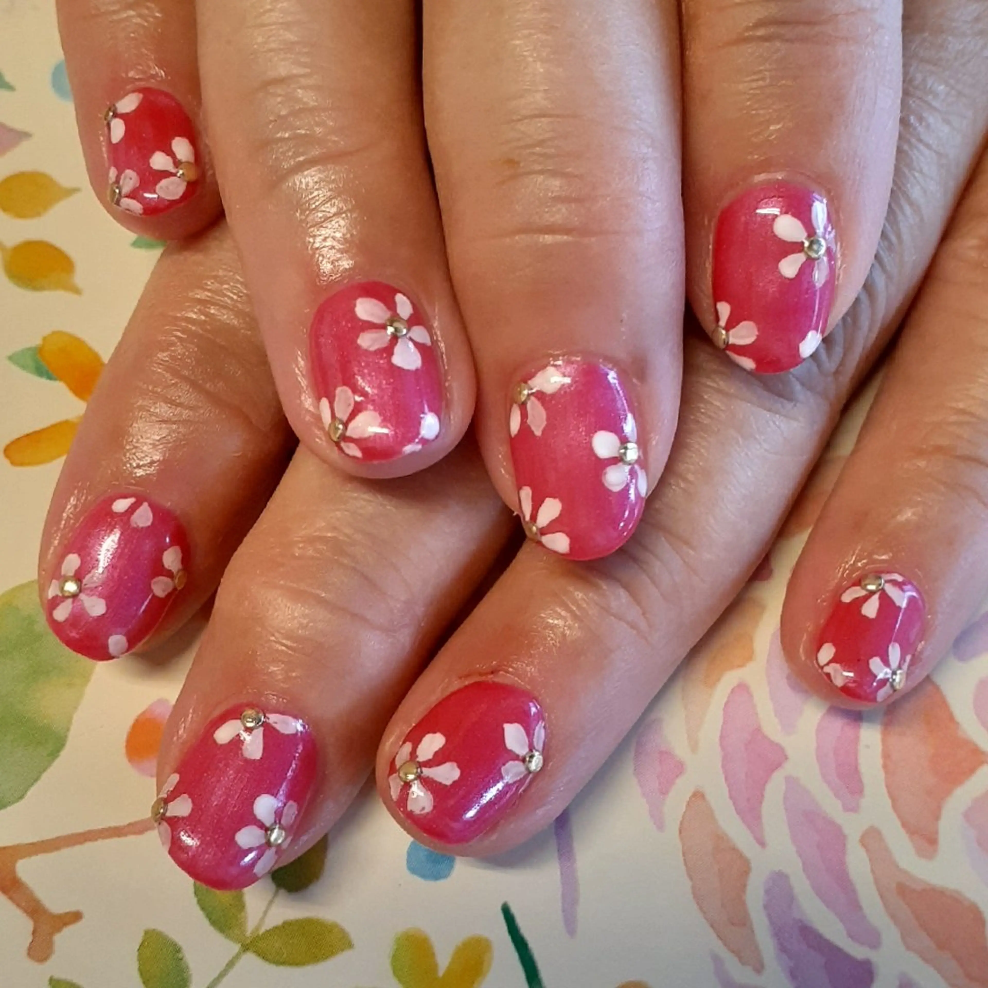 ネイル 自然派ネイルサロンma36memo.9(まみむめも)所属・さわべ まみのネイルデザイン