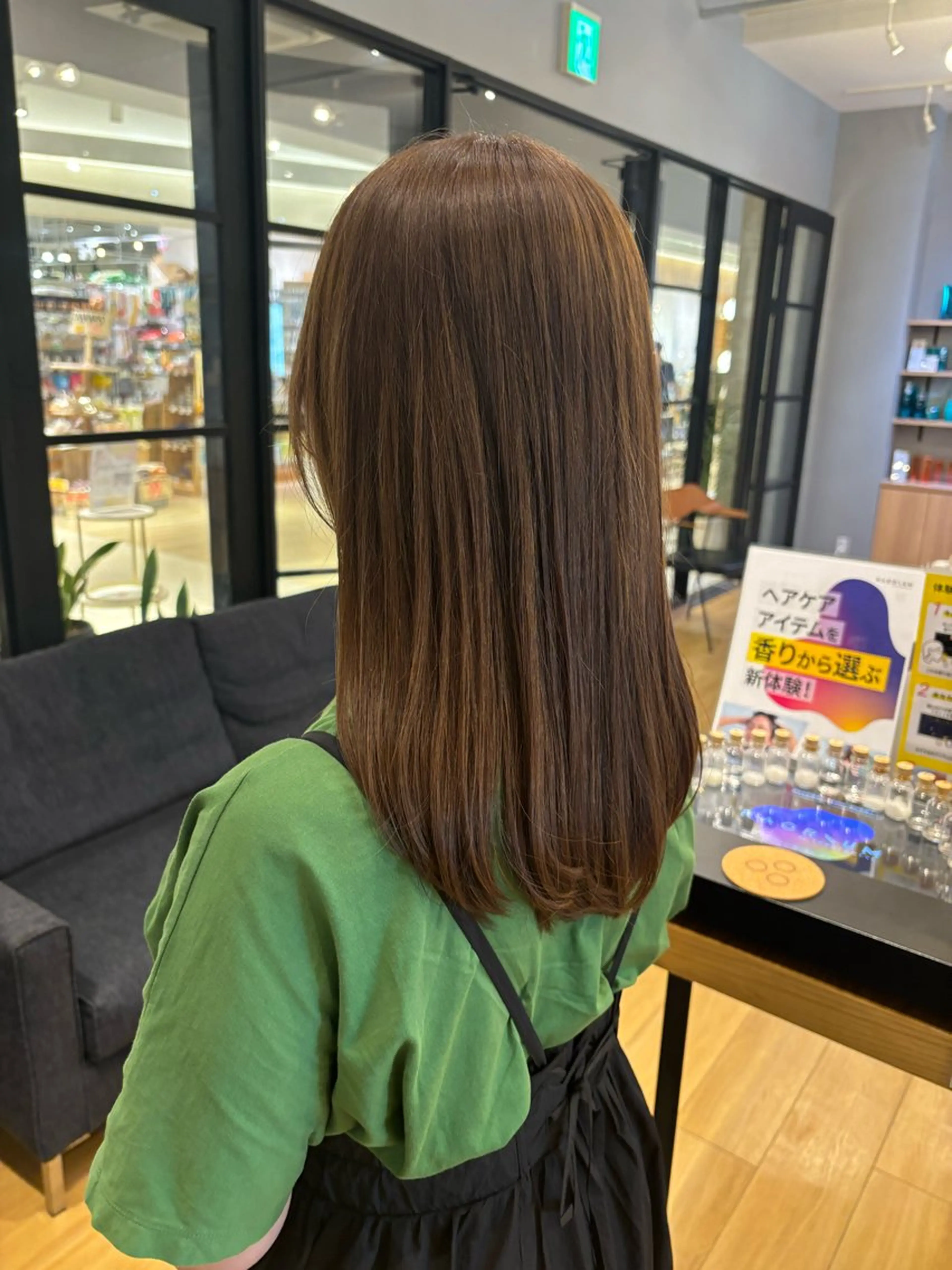 カラー GIEN Nu+ 中谷 翔のヘアスタイル