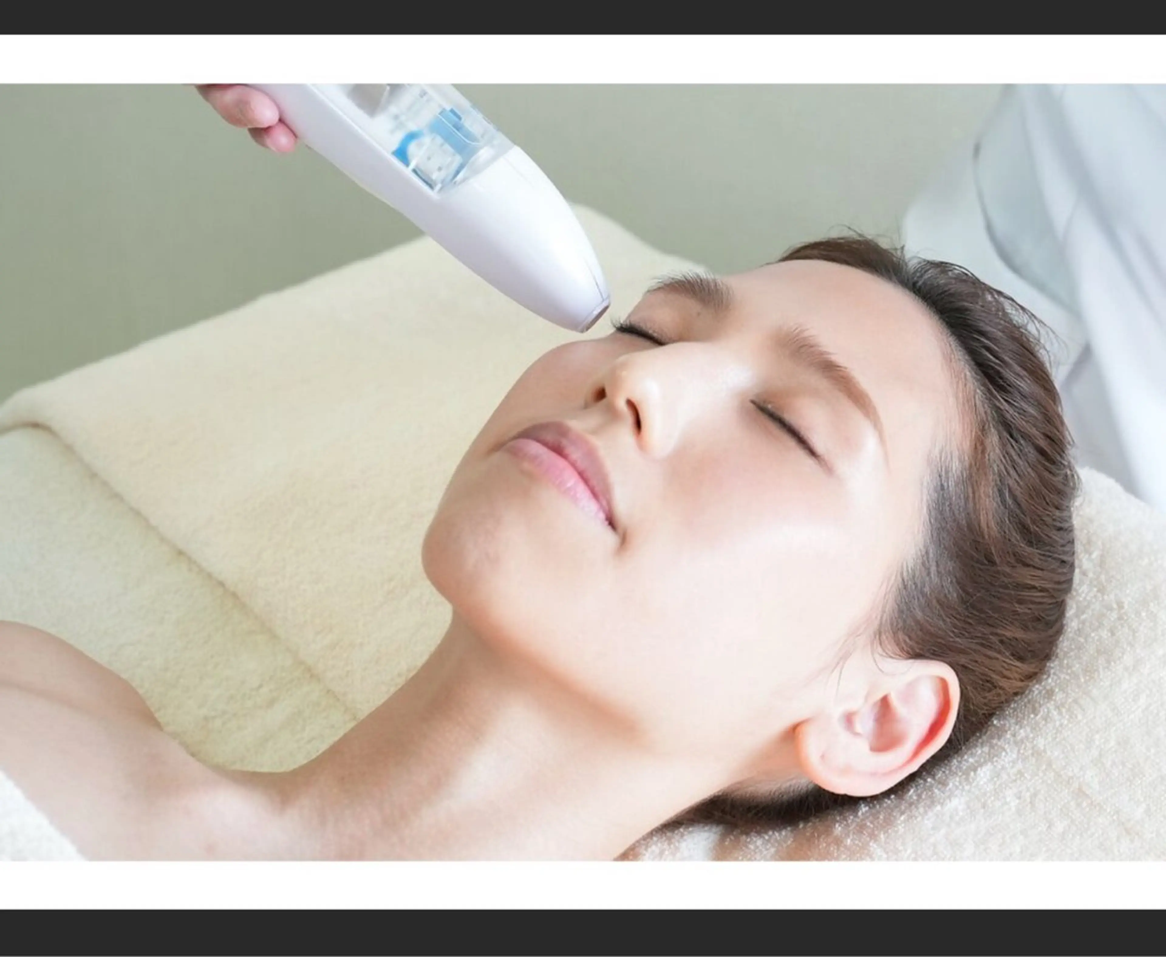 【毛穴洗浄＋高濃度酸素注入＋美容液導入】《たるみ首元ケア》（筋膜リリース）美容液導入でハリがあるお肌への写真