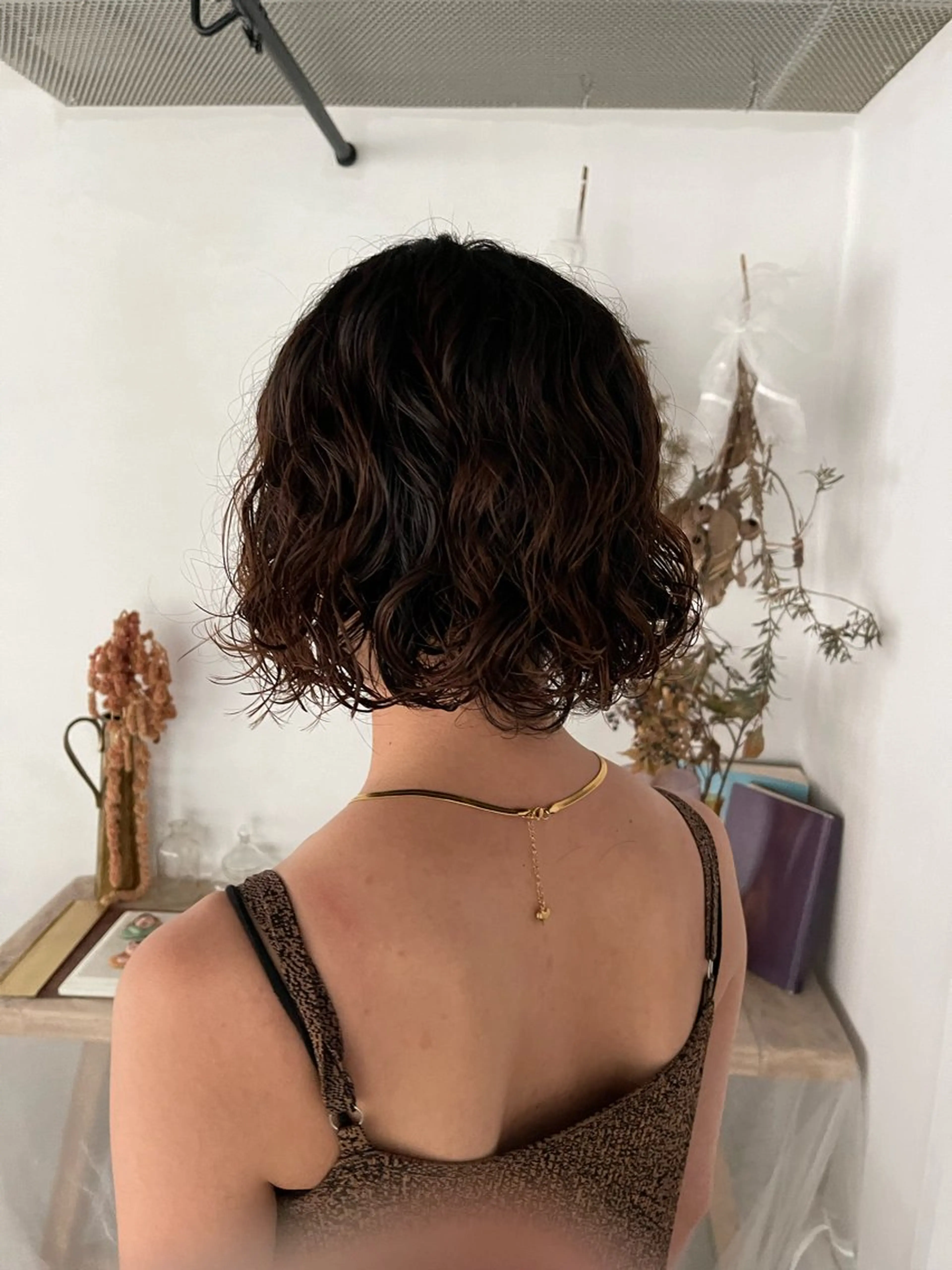 ショート パーマ ボブ パーマ ボブ/レイヤー /河内温太のヘアスタイル