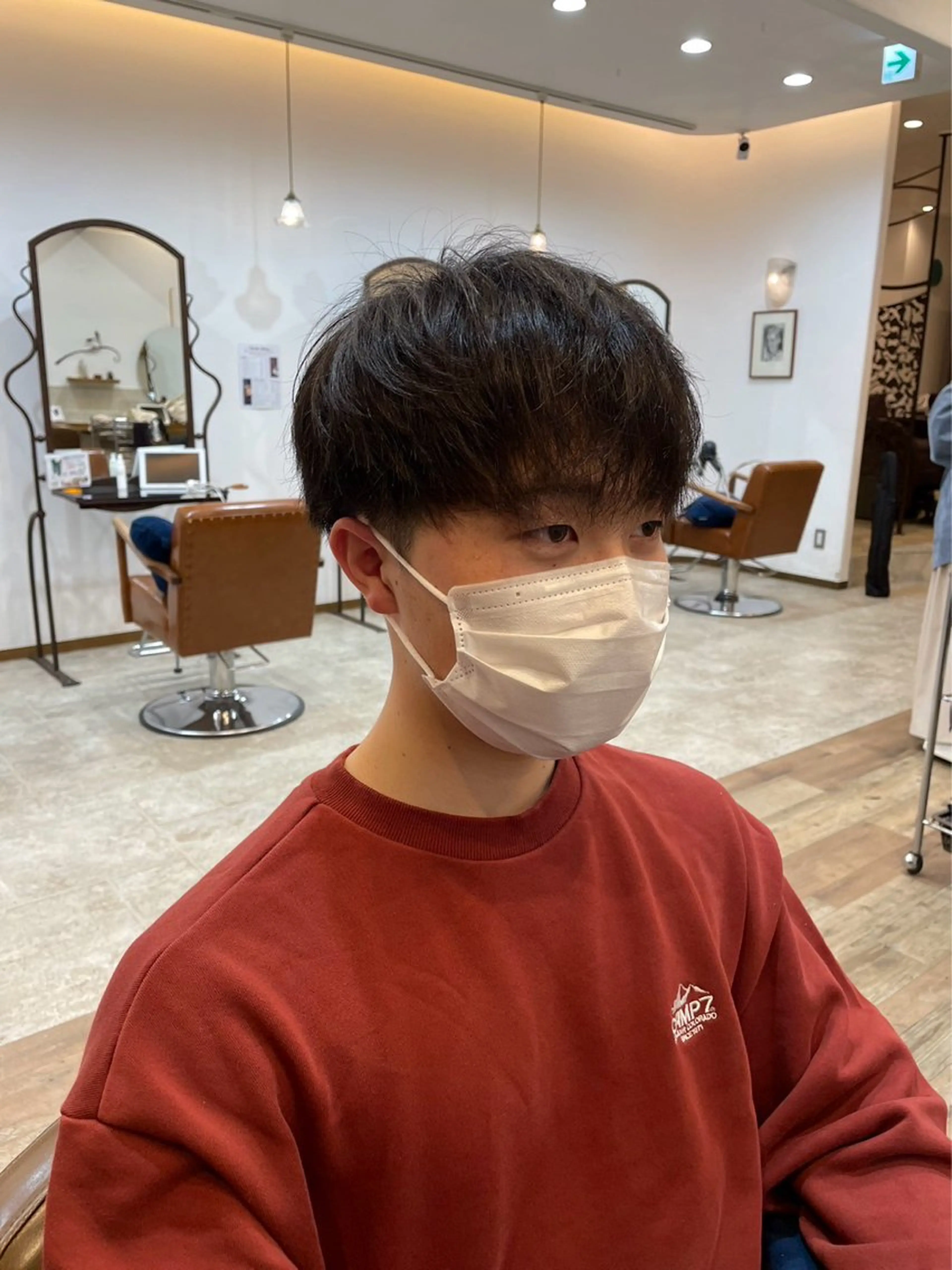 ショート メンズ カット特化型 美容師/栗本のヘアスタイル