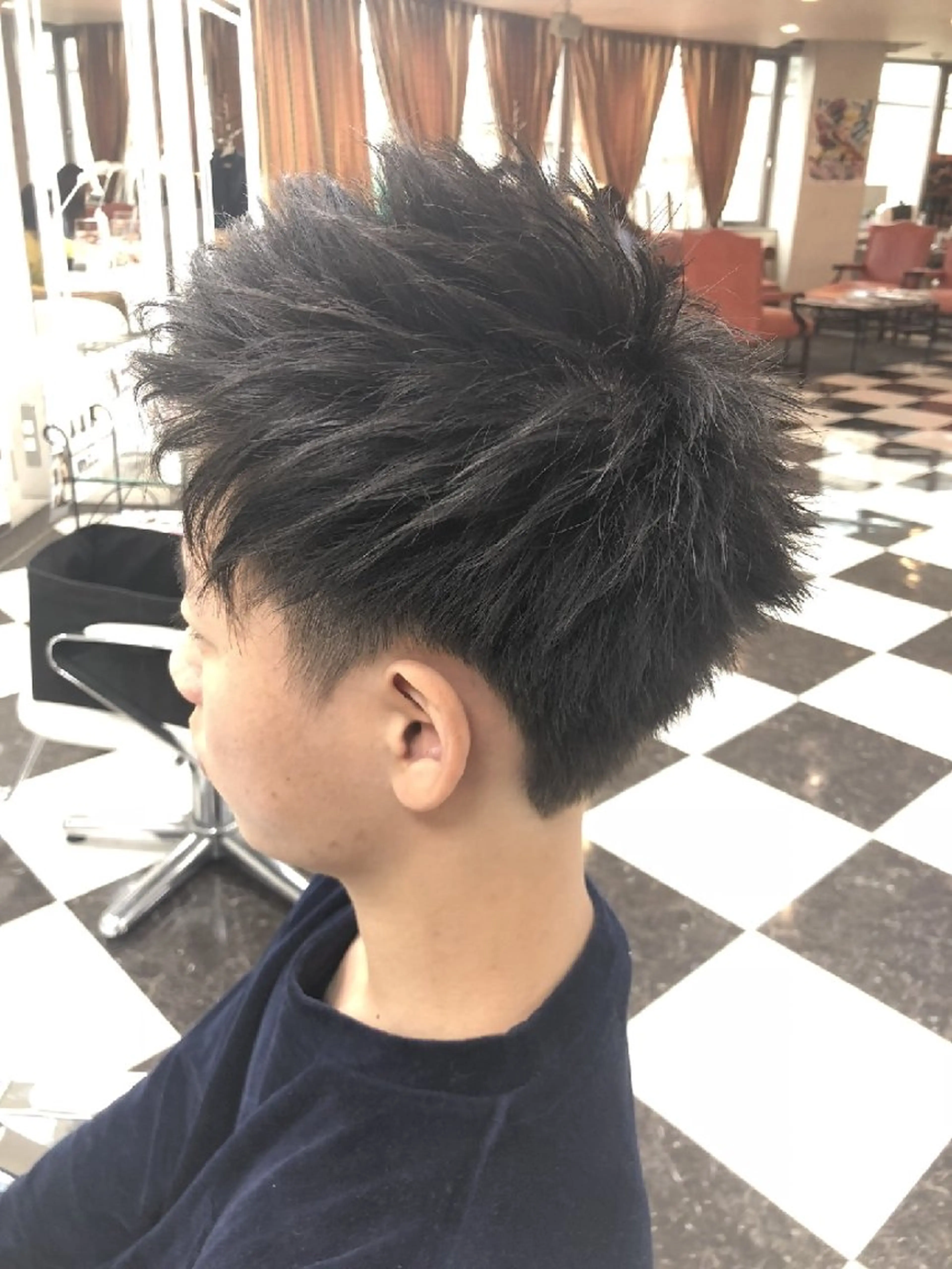 メンズカットの写真