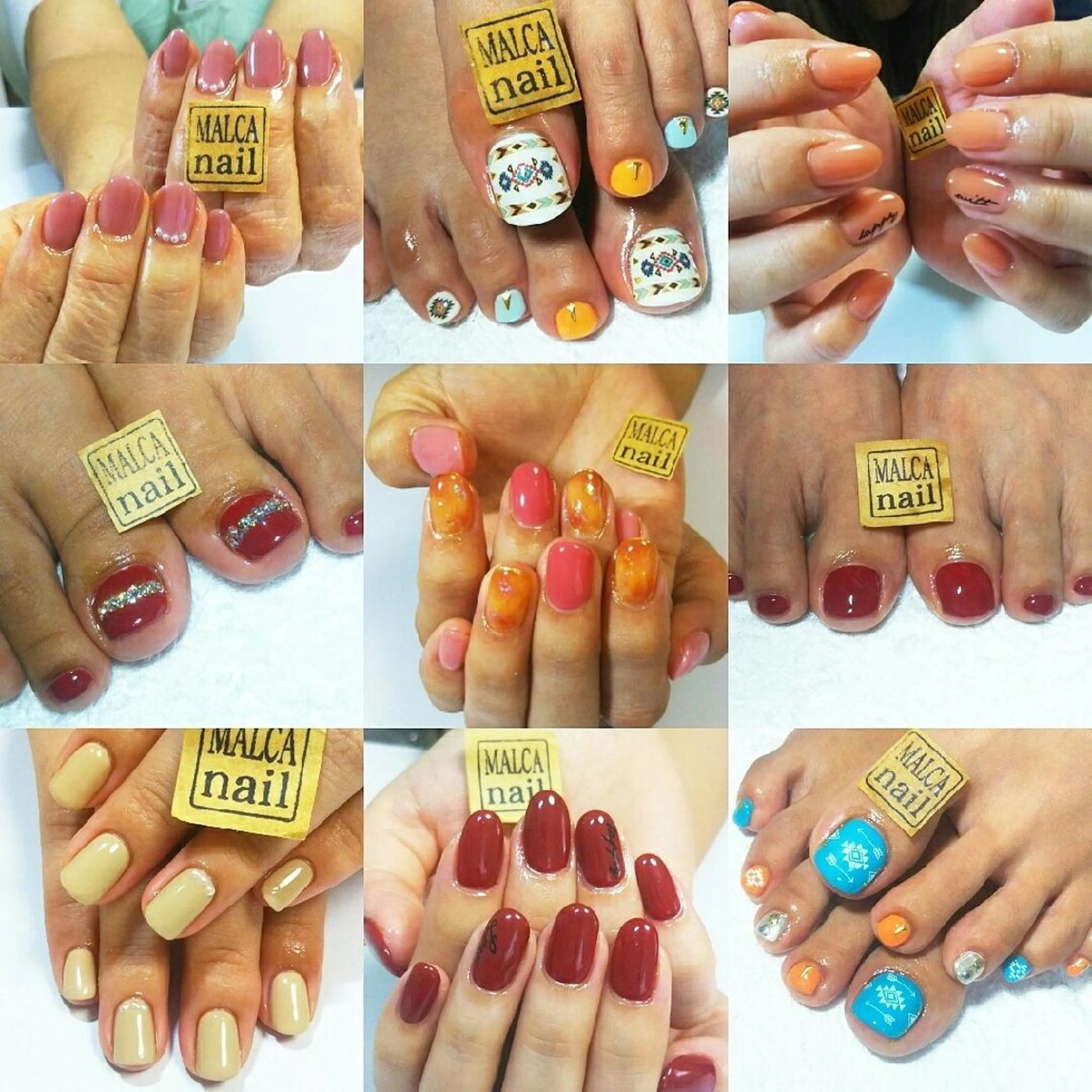 ネイル MALCAnail(マルカネイル)所属・荒木 莉奈のネイルデザイン