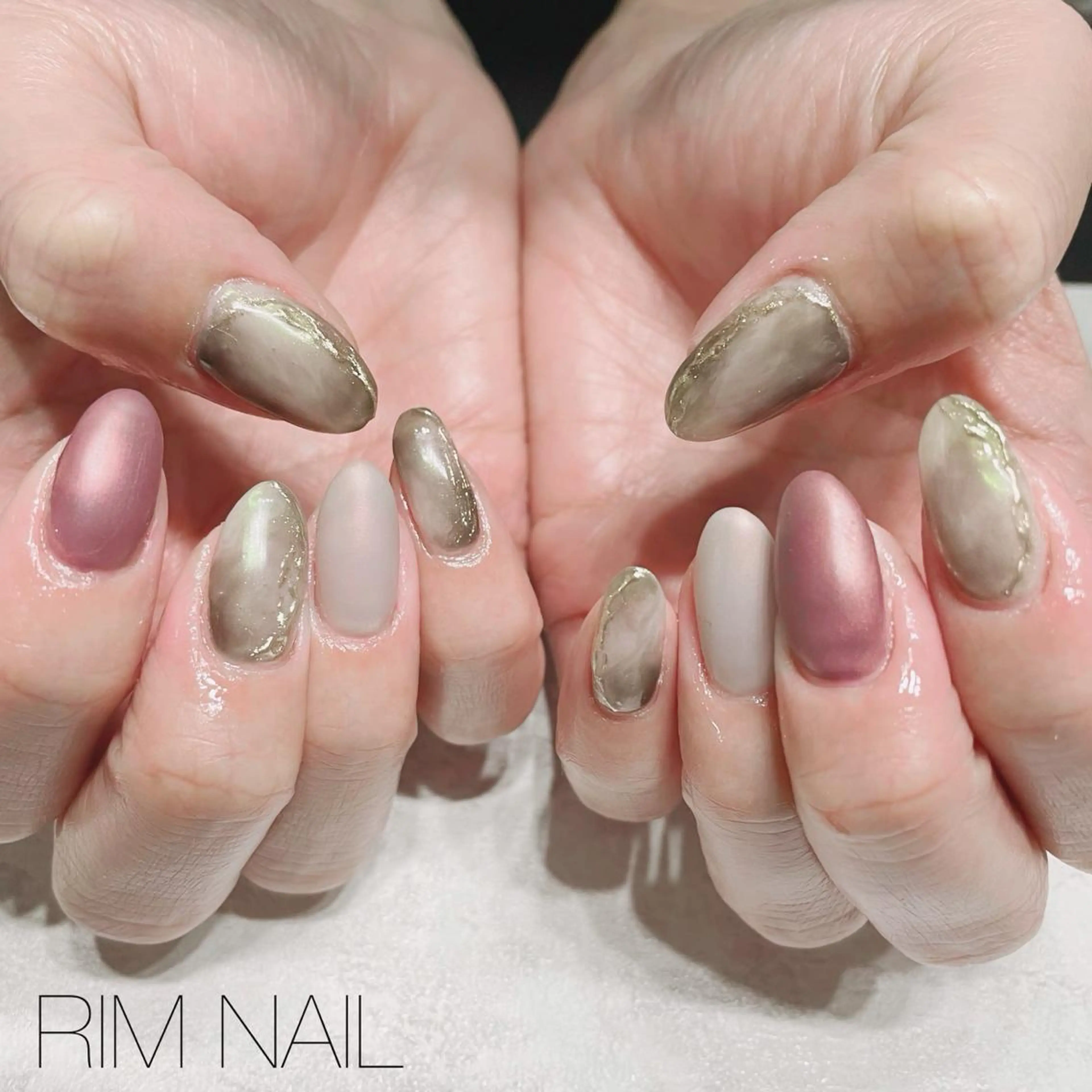 ネイル ハンドネイル RIMNAIL リムネイルのネイルデザイン