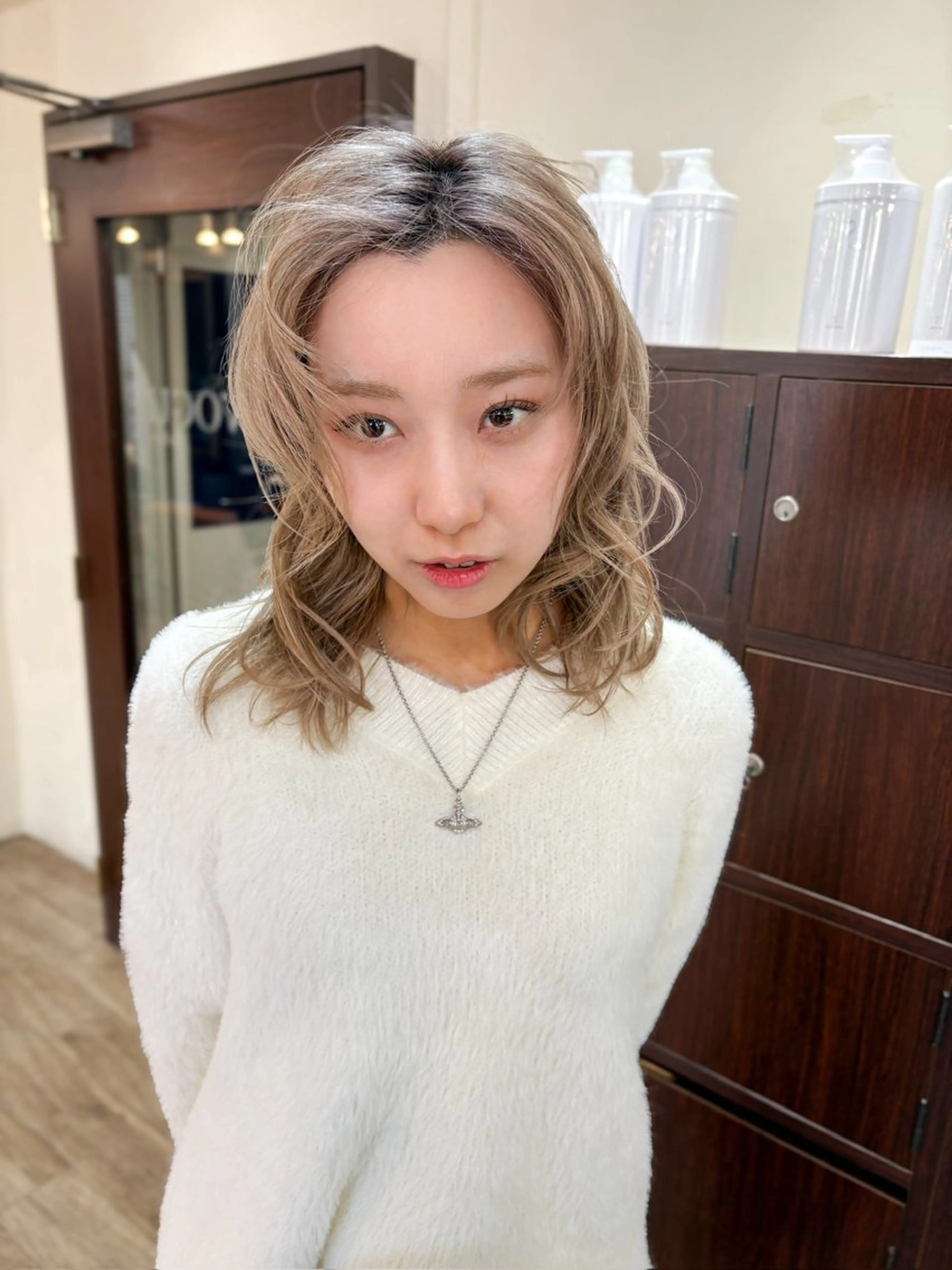 【モデル募集】ブリーチカラーの写真