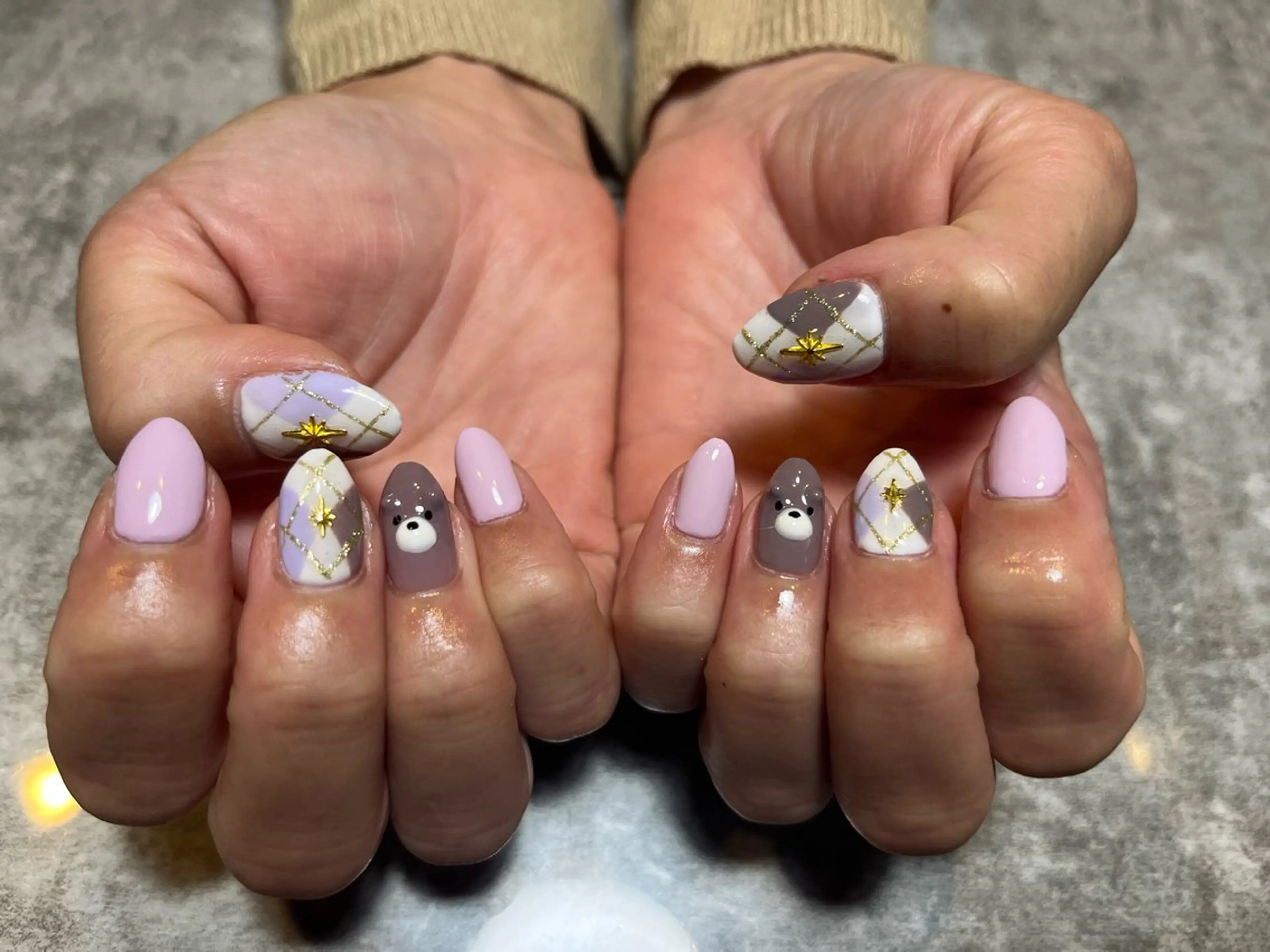 ネイル 福井 ゆののネイルデザイン