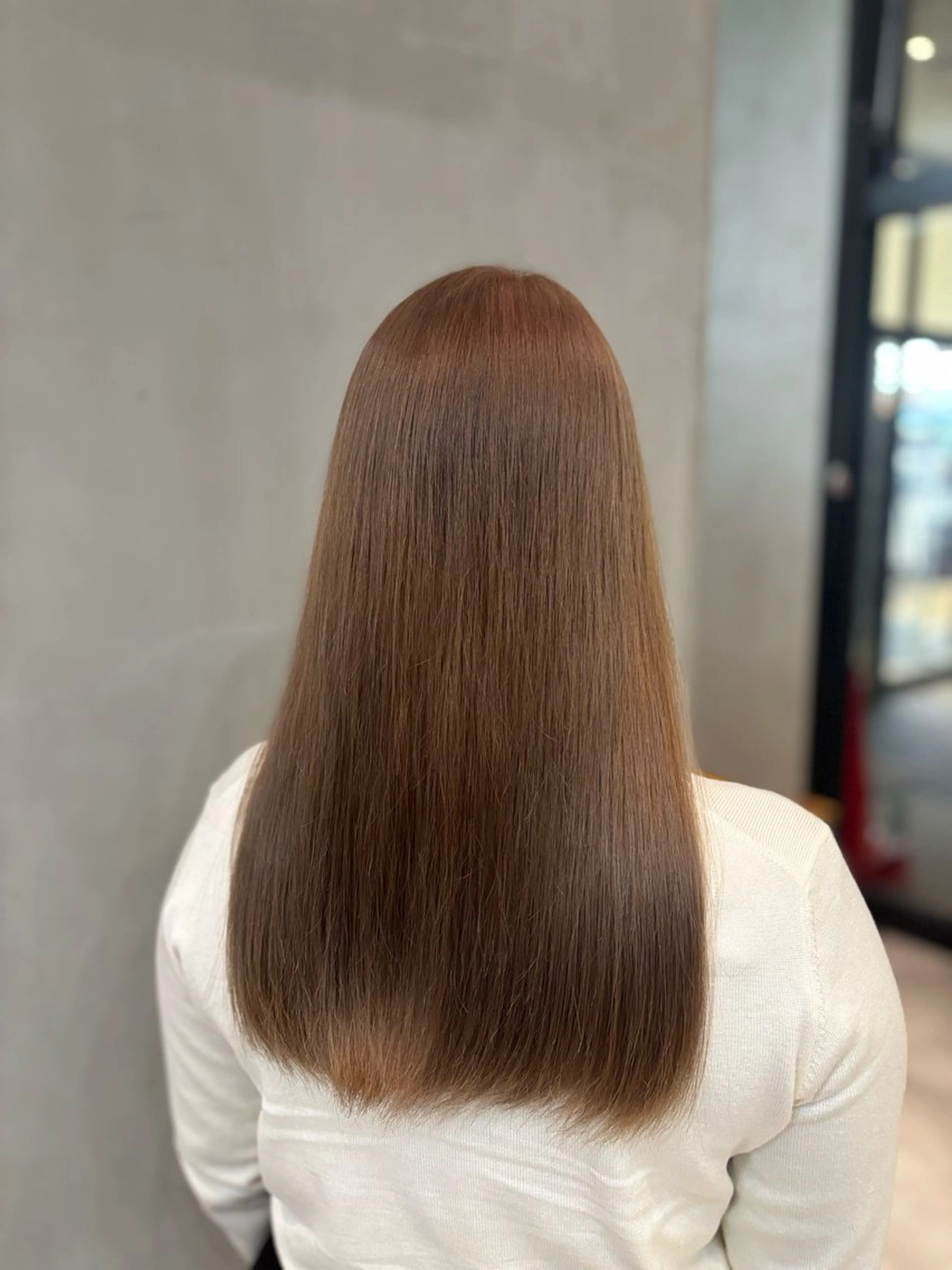 ロング カラー ブリーチ 藤井 隼のヘアスタイル