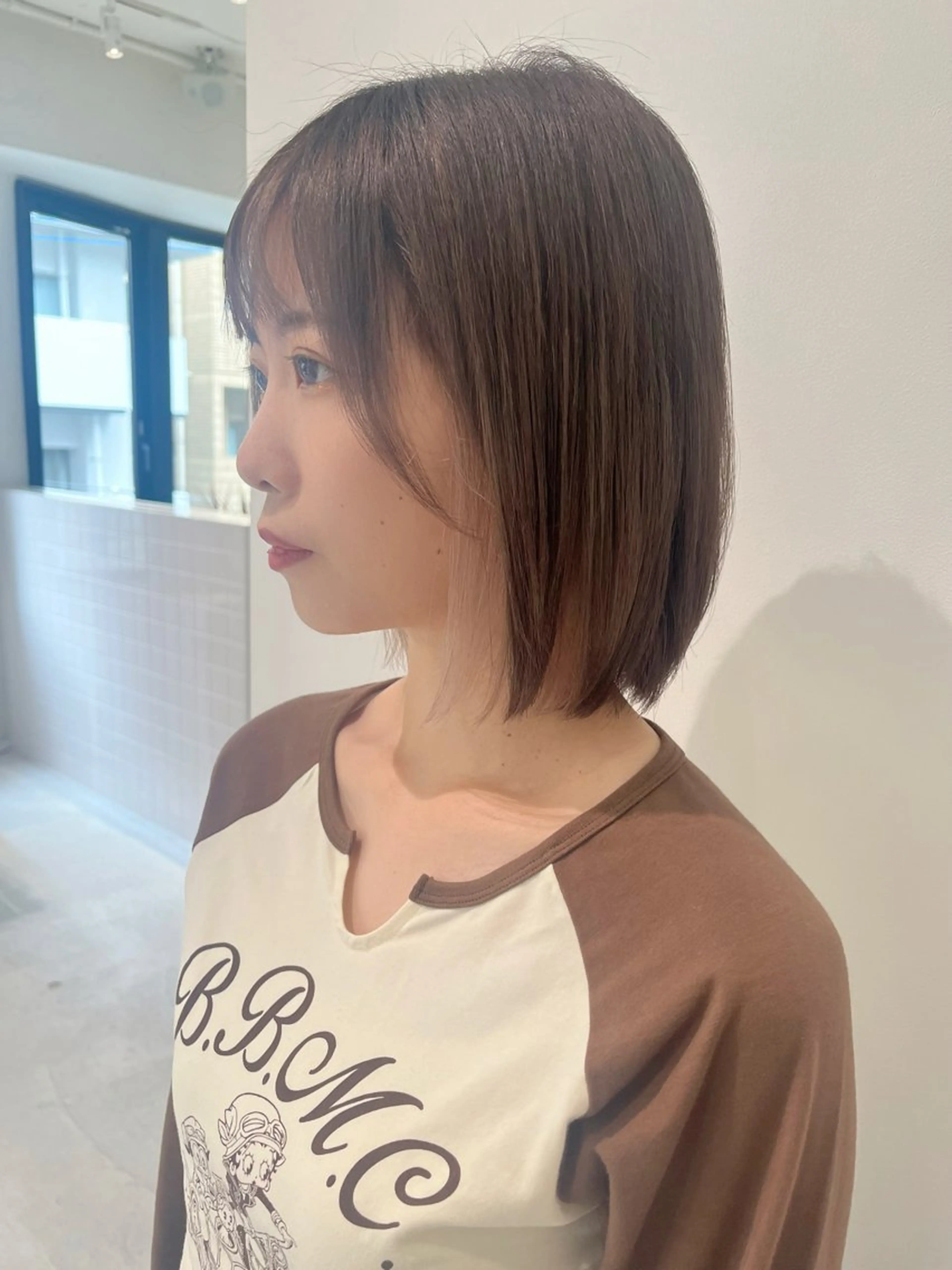 ショート カラー loulou所属・透明感カラー 💎飯塚ゆうきのヘアスタイル