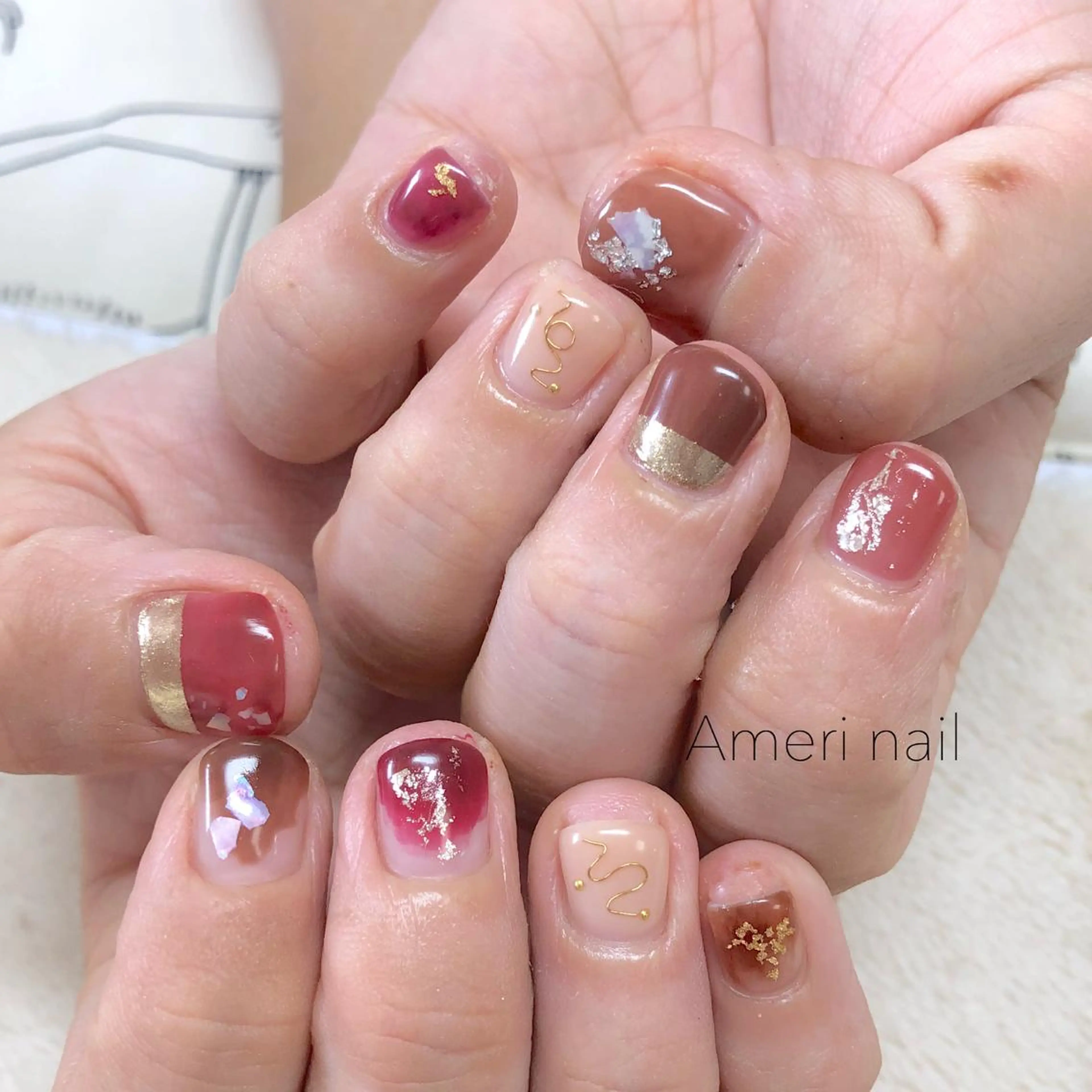 ネイル ハンドネイル nailist TOMOのネイルデザイン