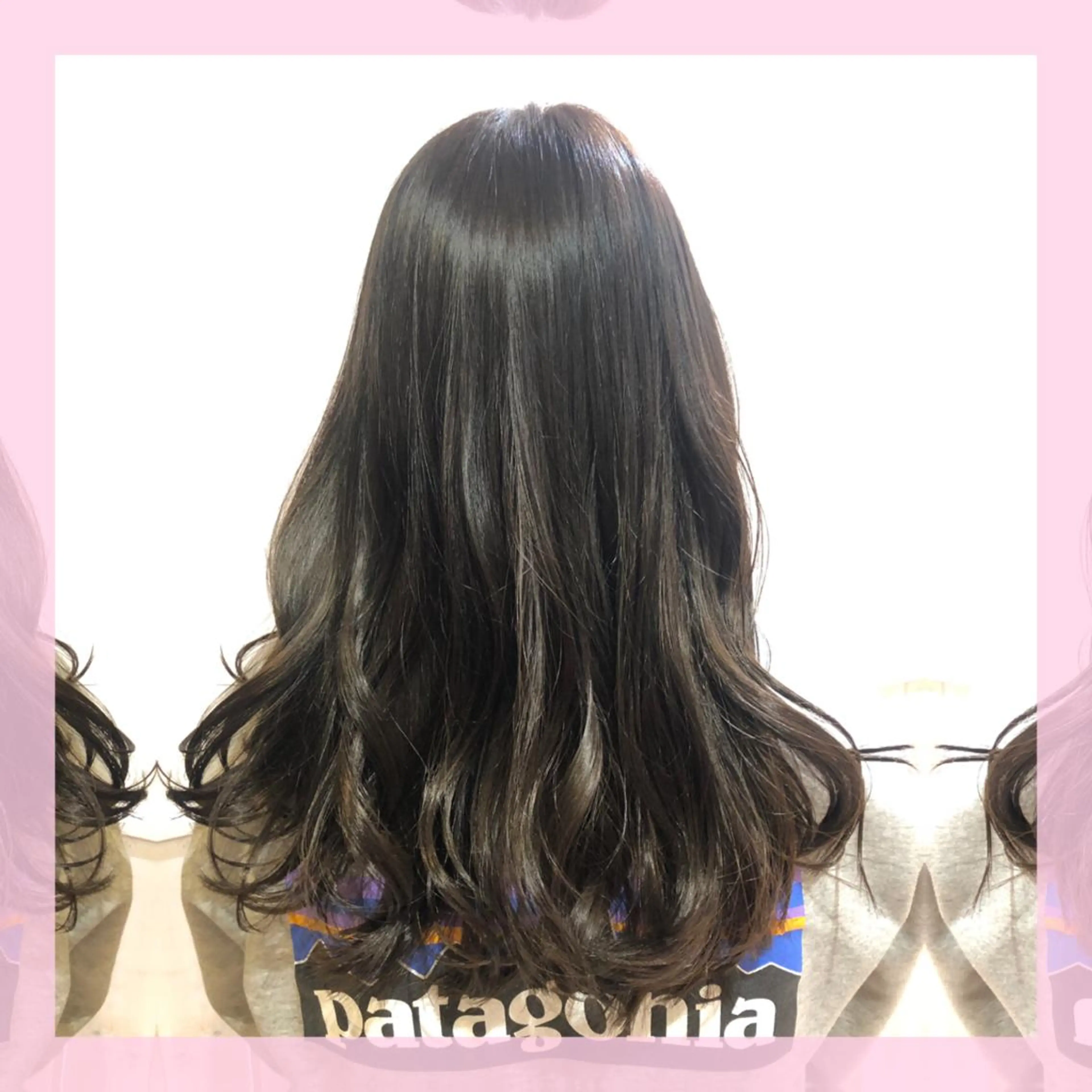 セミロング カラー ハイライトカラー ハイライト カット ヘアカラー plum.所属・🍒前川 🍒のヘアスタイル