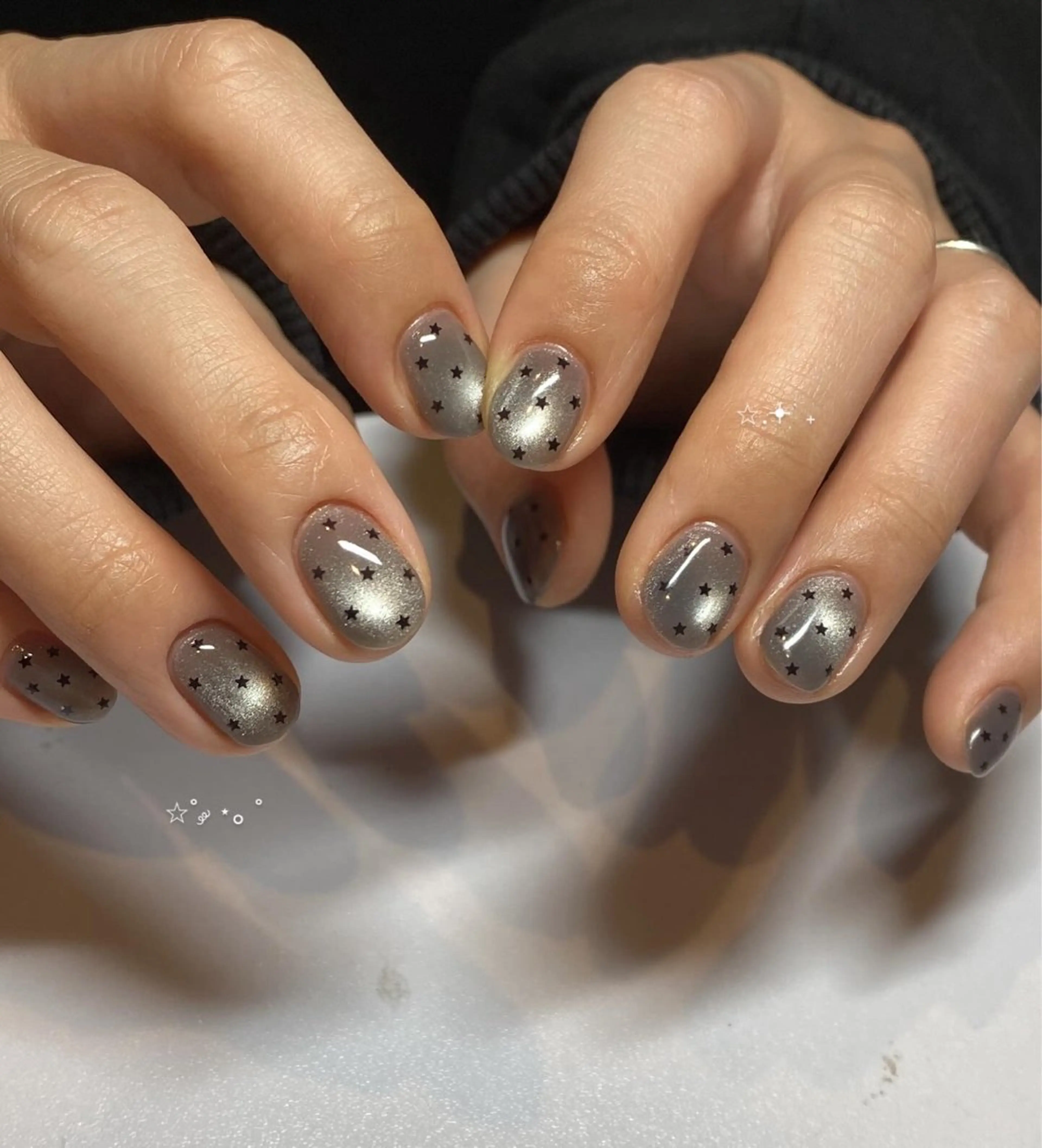 ネイル ハンドネイル ルル　シェアサロン所属・tome much kyokaのネイルデザイン