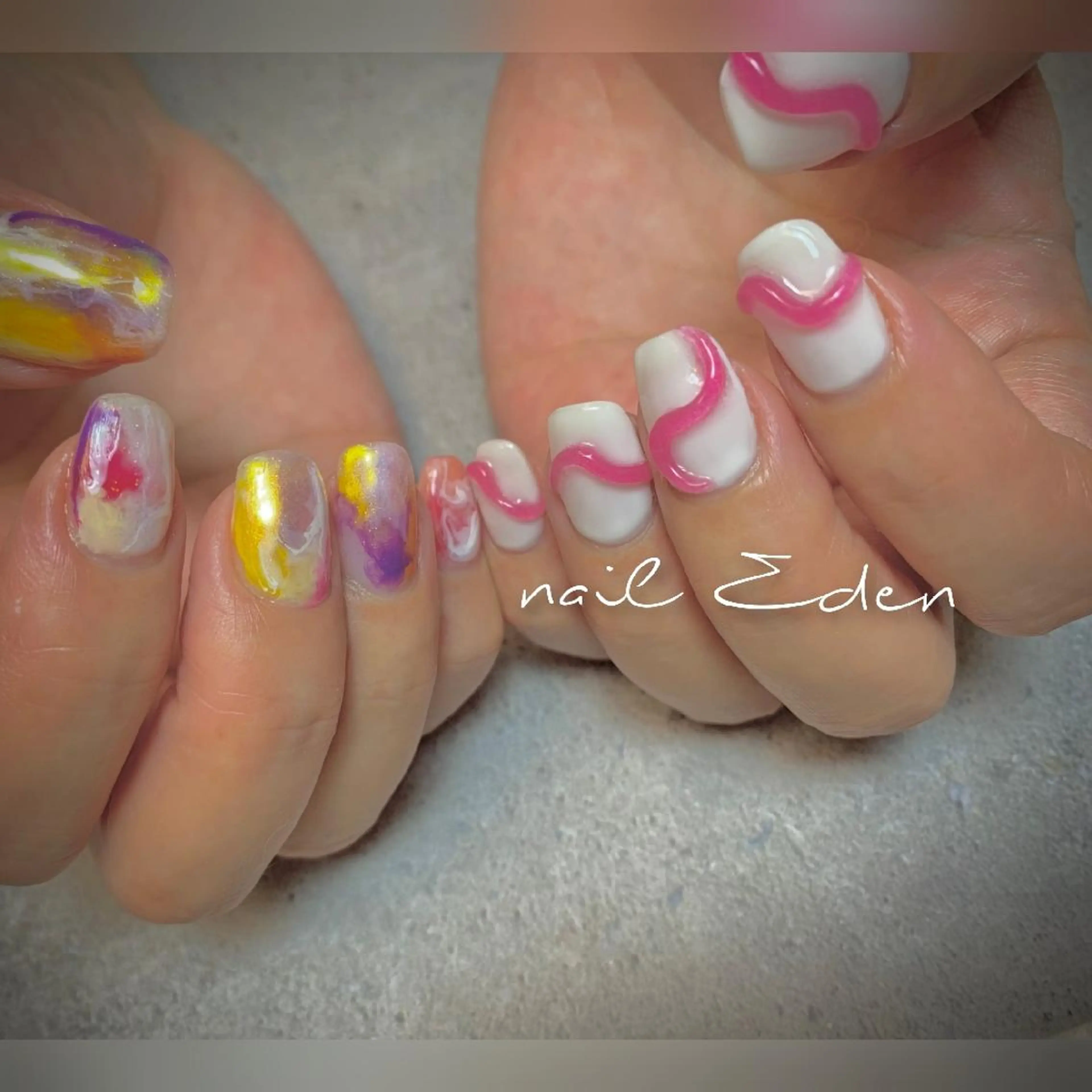 ネイル ハンドネイル ハンドケア Eden　private nail saron所属・Eden ♾️のネイルデザイン
