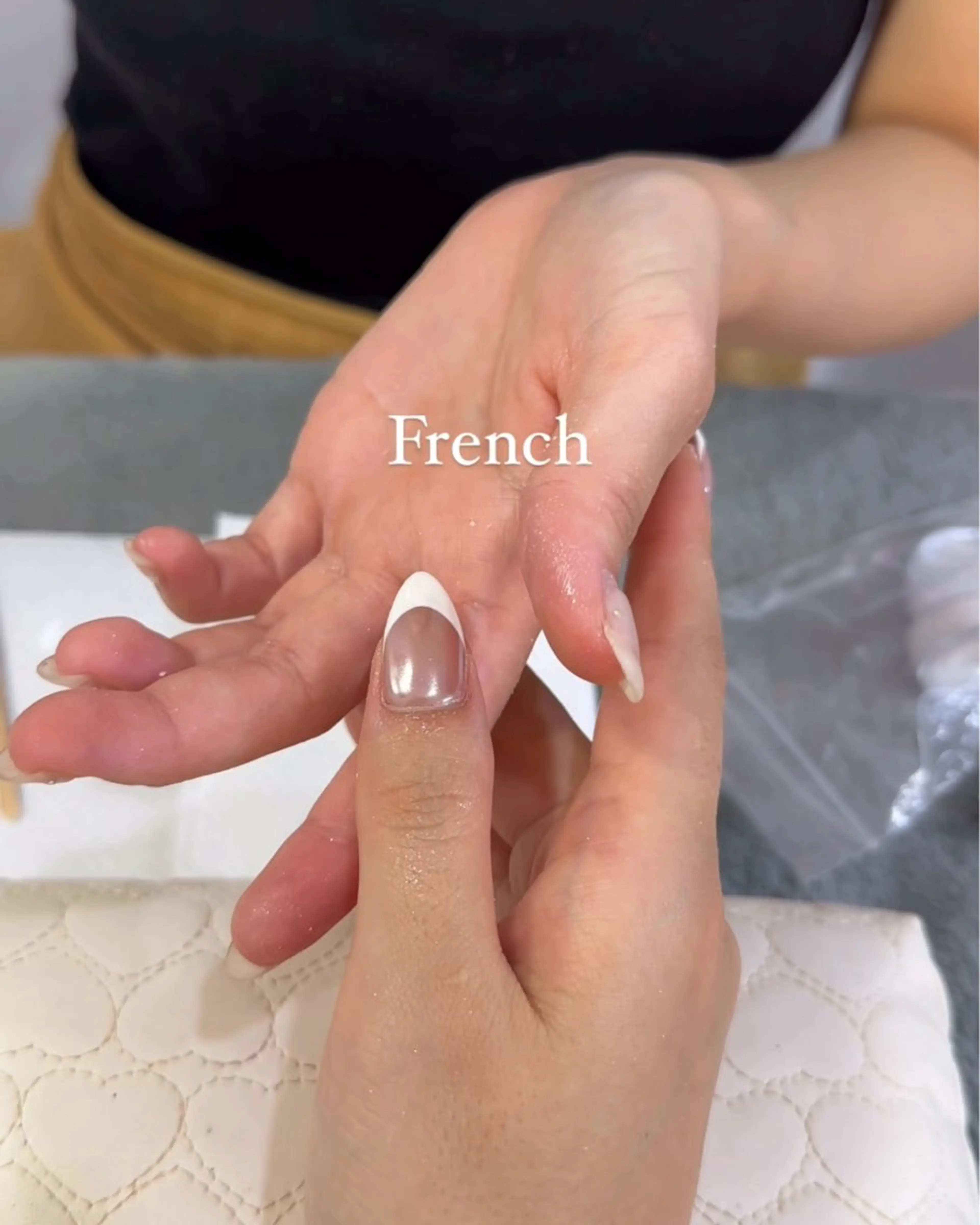 ネイル フレンチネイル ハンドネイル フットネイル ハンドケア Nes.Nail所属・Miyagi Asamiのネイルデザイン