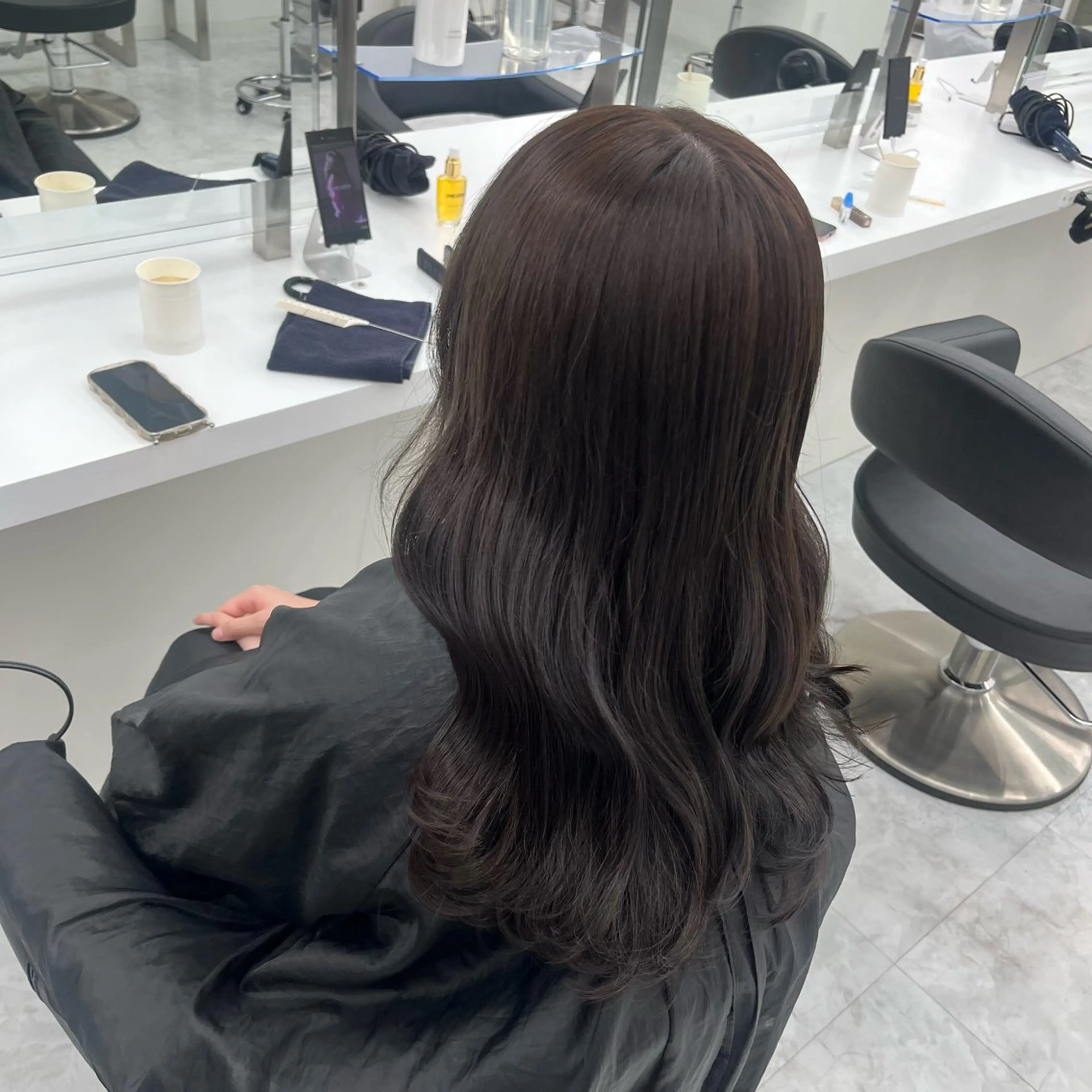 ロング カラー ヘアアレンジ 🥣大人っぽ韓国 スタイル🥣アヤノのヘアスタイル