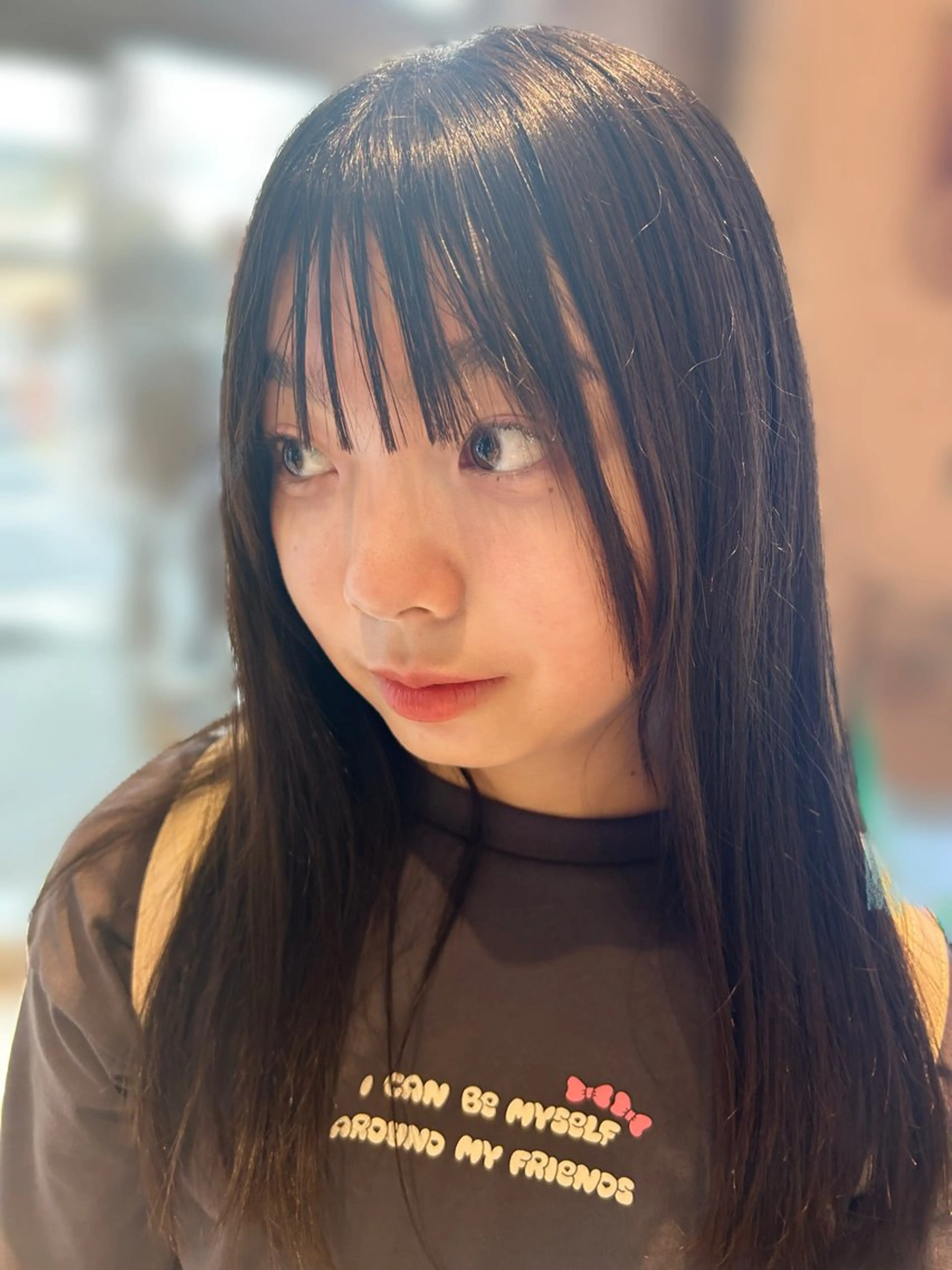 《ミニモ限定》🎀前髪顔周りカット＋前髪ストレートの写真