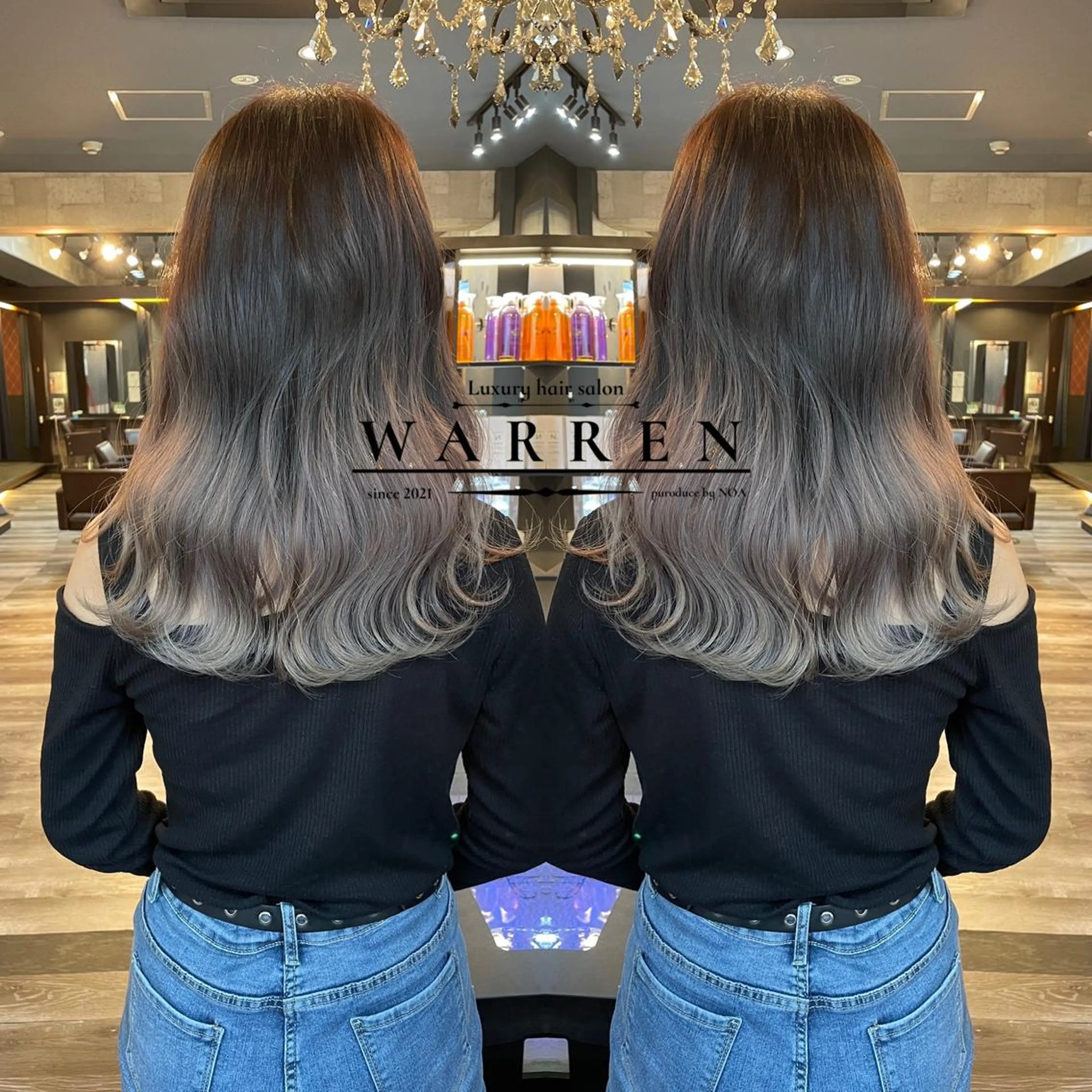 セミロング ヘアカラー トリートメント 【KIRA 代表】 TATSUYAのヘアスタイル