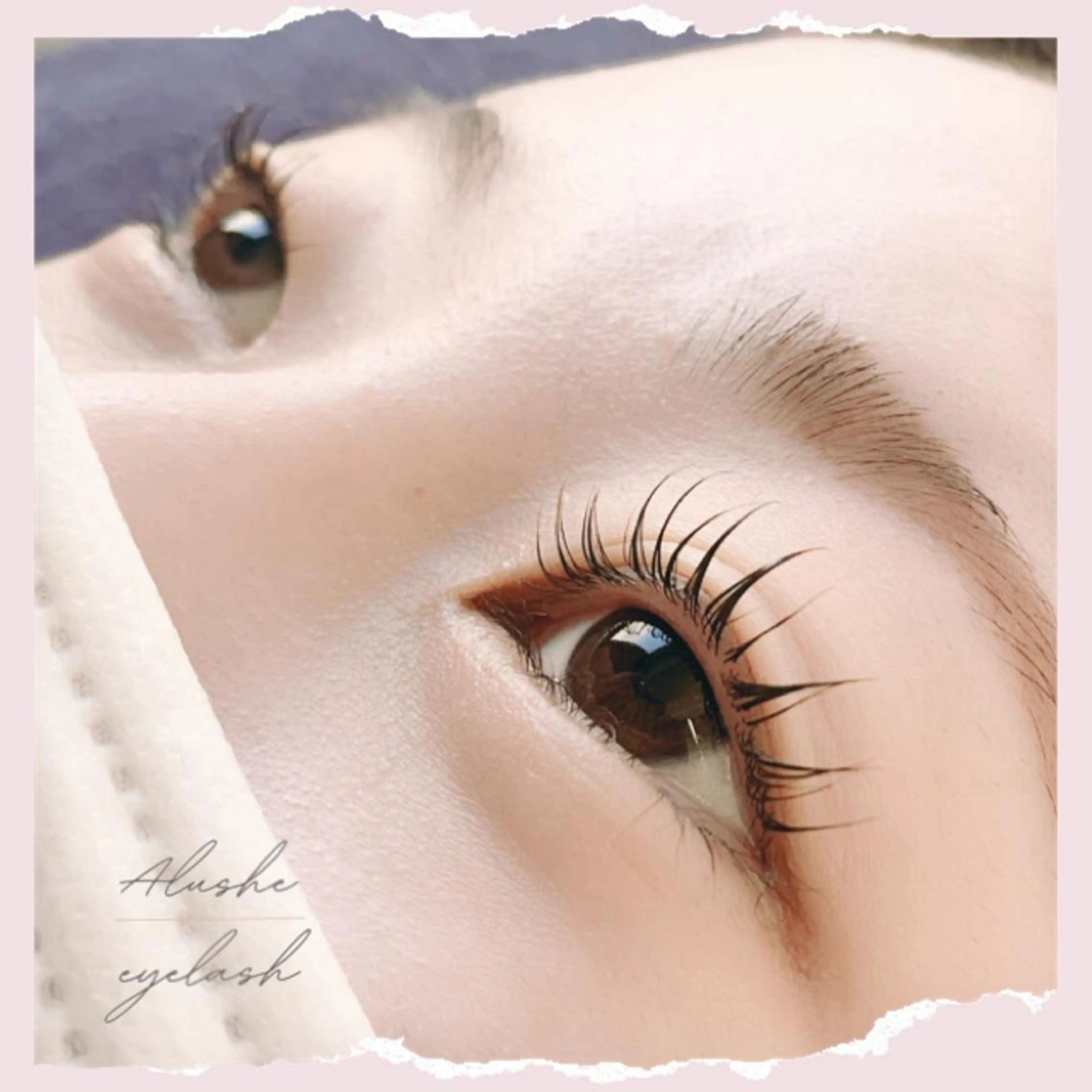 パーマ マツエク・マツパ 一重×まつ毛パーマ ⁺˚･༓☾アルーシェ みゆり☽༓･˚⁺のマツエク・マツパデザイン