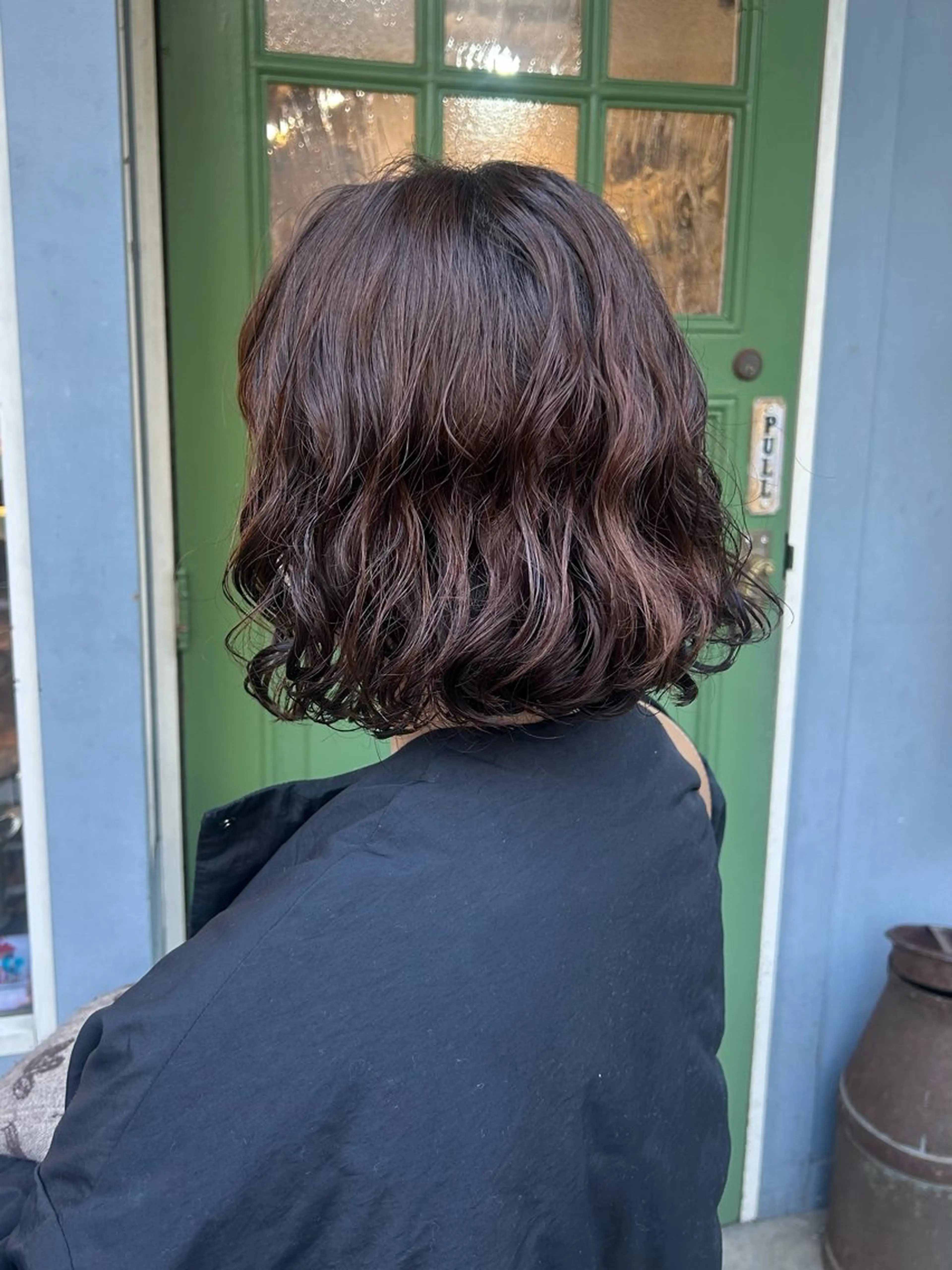 ショート パーマ カット パーマ ヘッドスパ 清水千優/パーマ/透 明感カラー/メンズのヘアスタイル