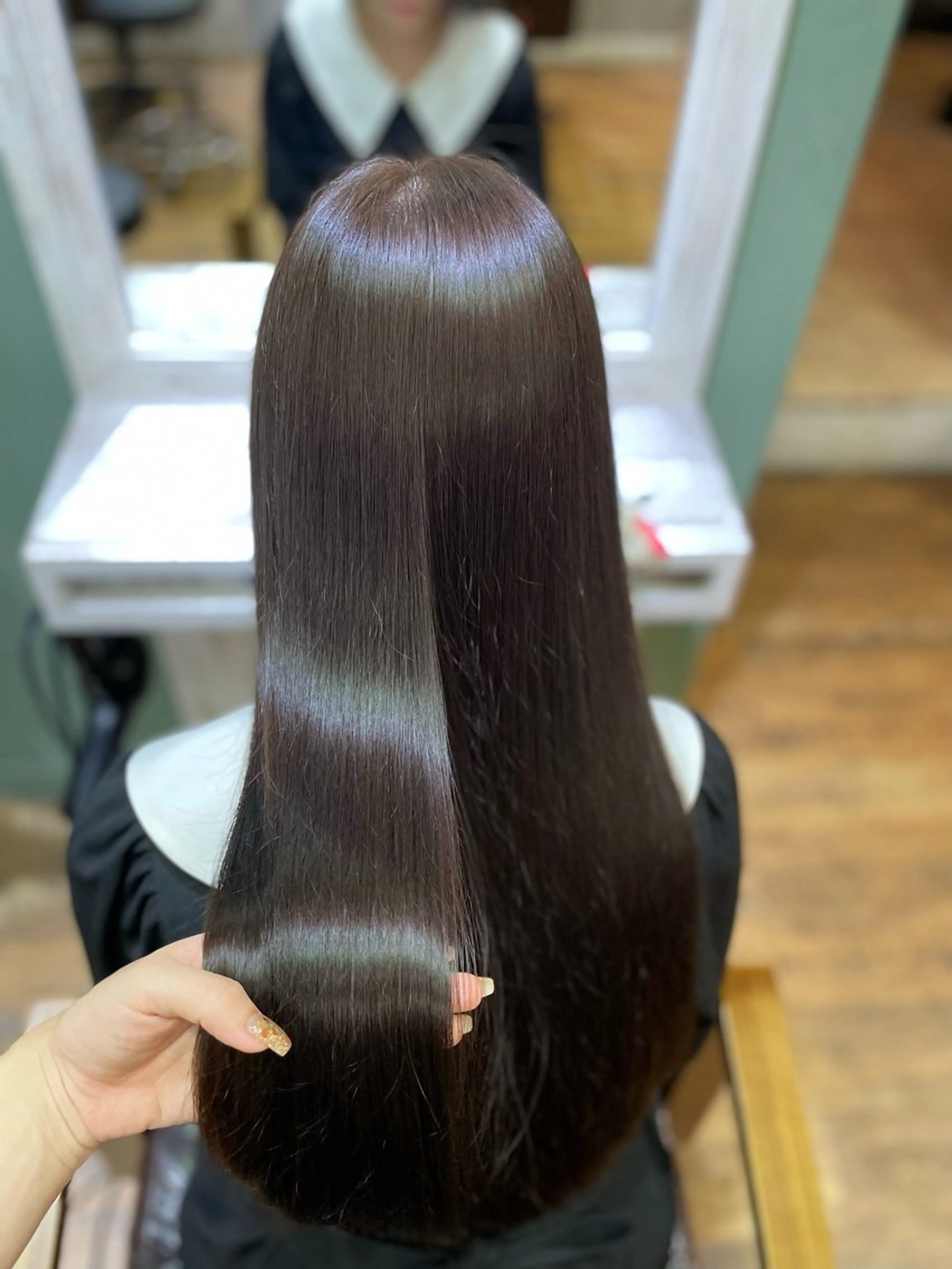 🤍カット＋縮毛矯正＋グローバルミルボン4stepトリートメント🤍の写真