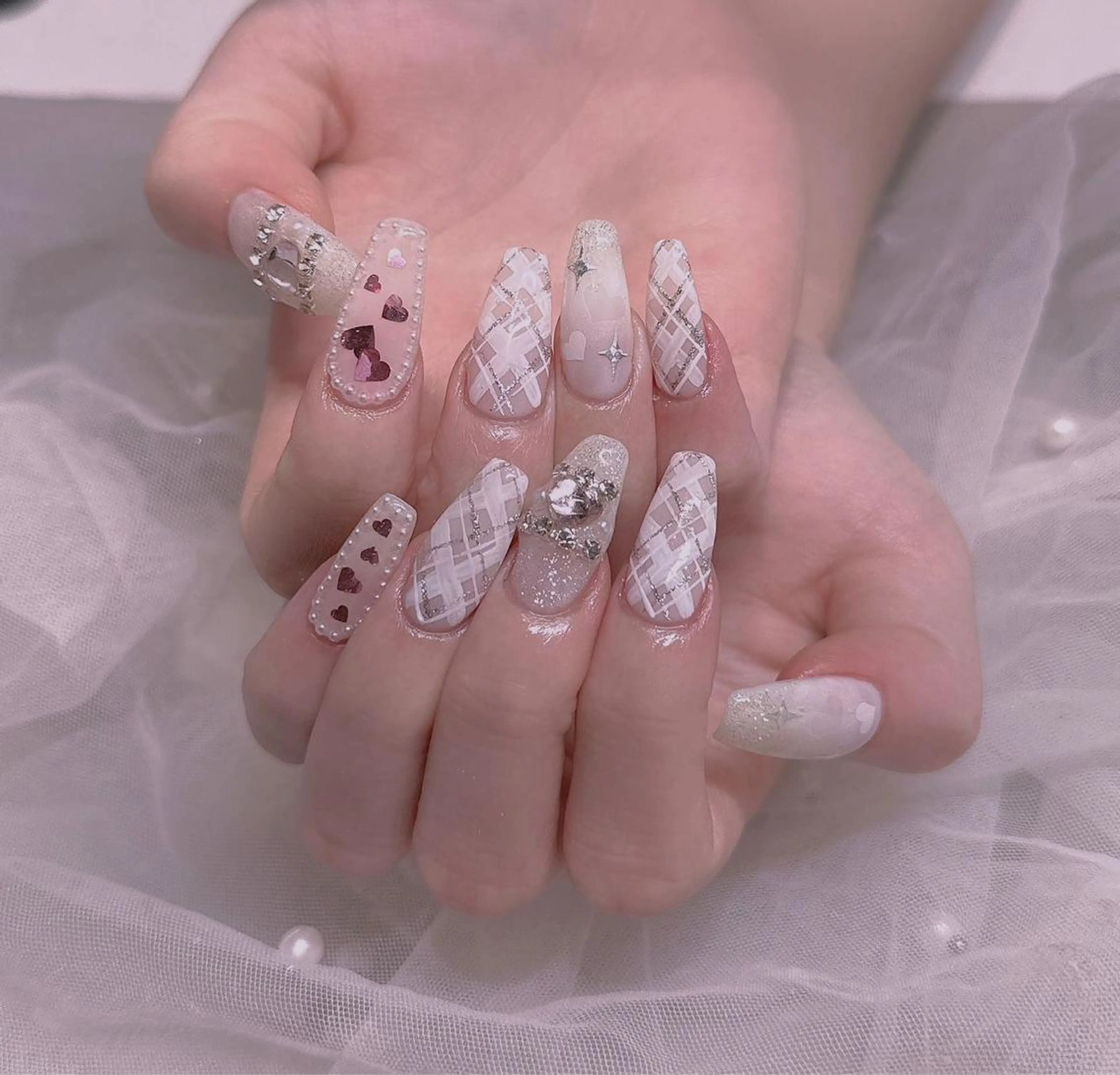 ネイル 長さだし専門店 M2 rikaのネイルデザイン