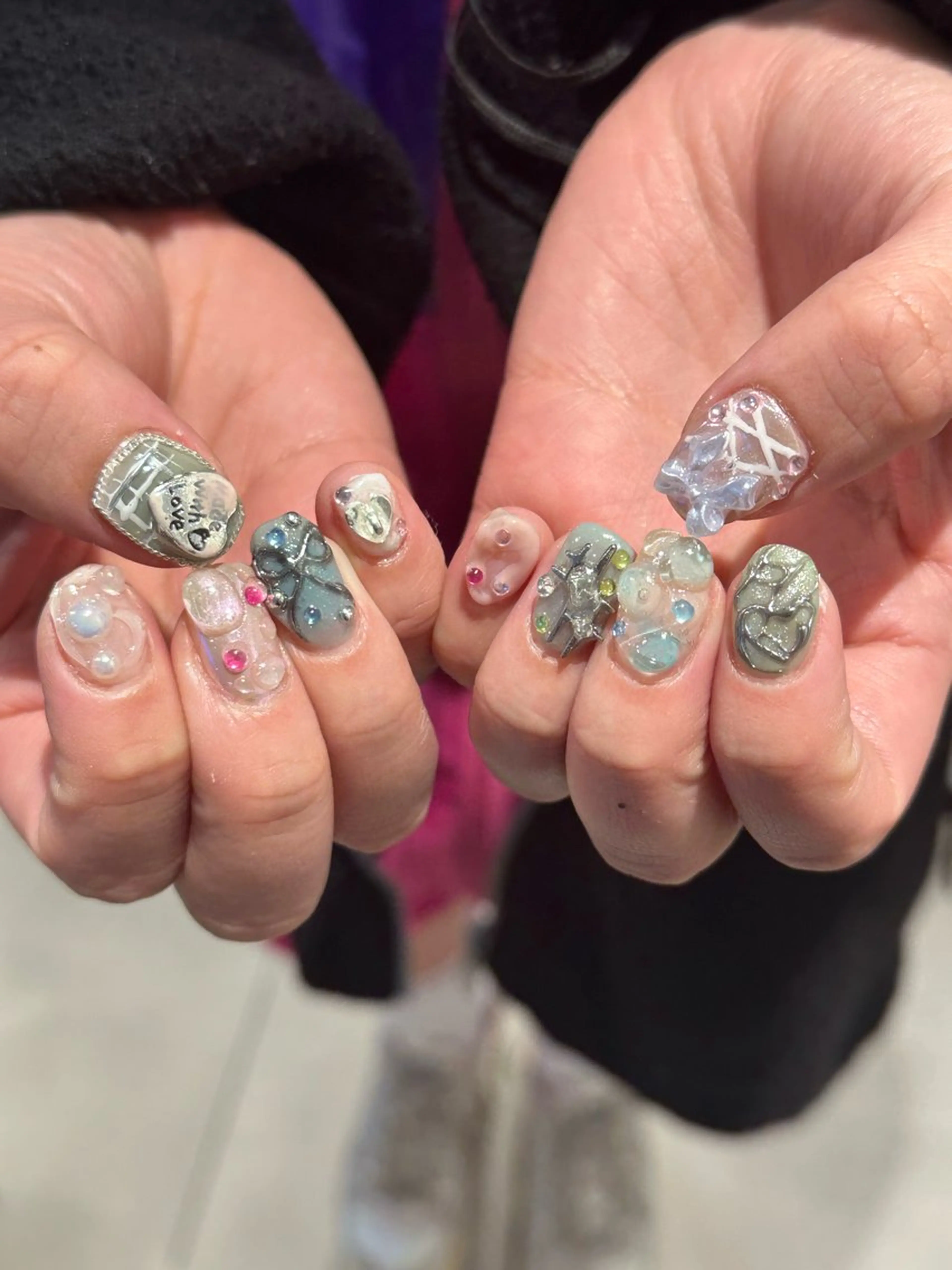 ネイル ハイトーン特化 pepe🎀のヘアスタイル