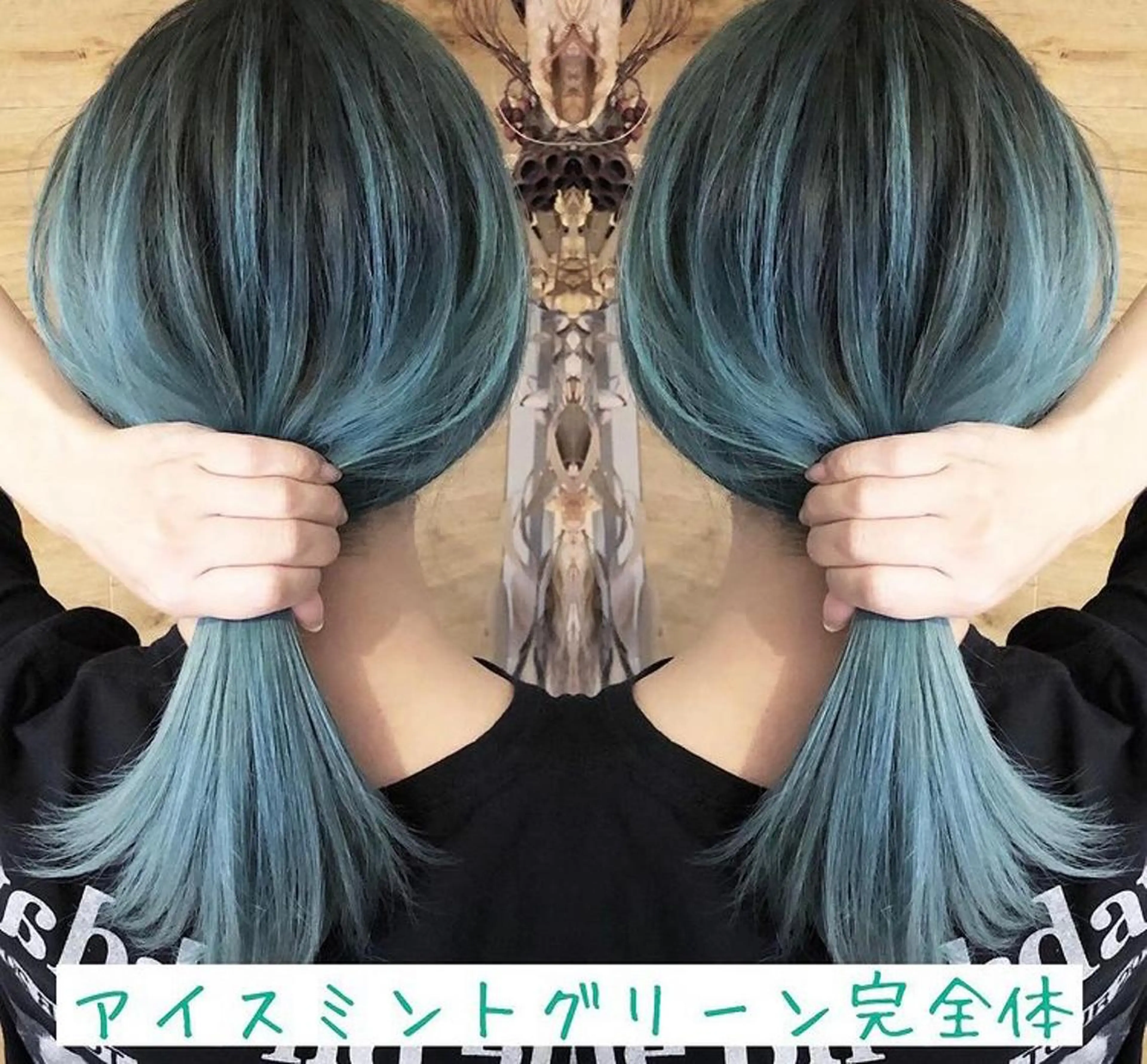 ミディアム カラー ハイトーンカラー テトネ タカシのヘアスタイル