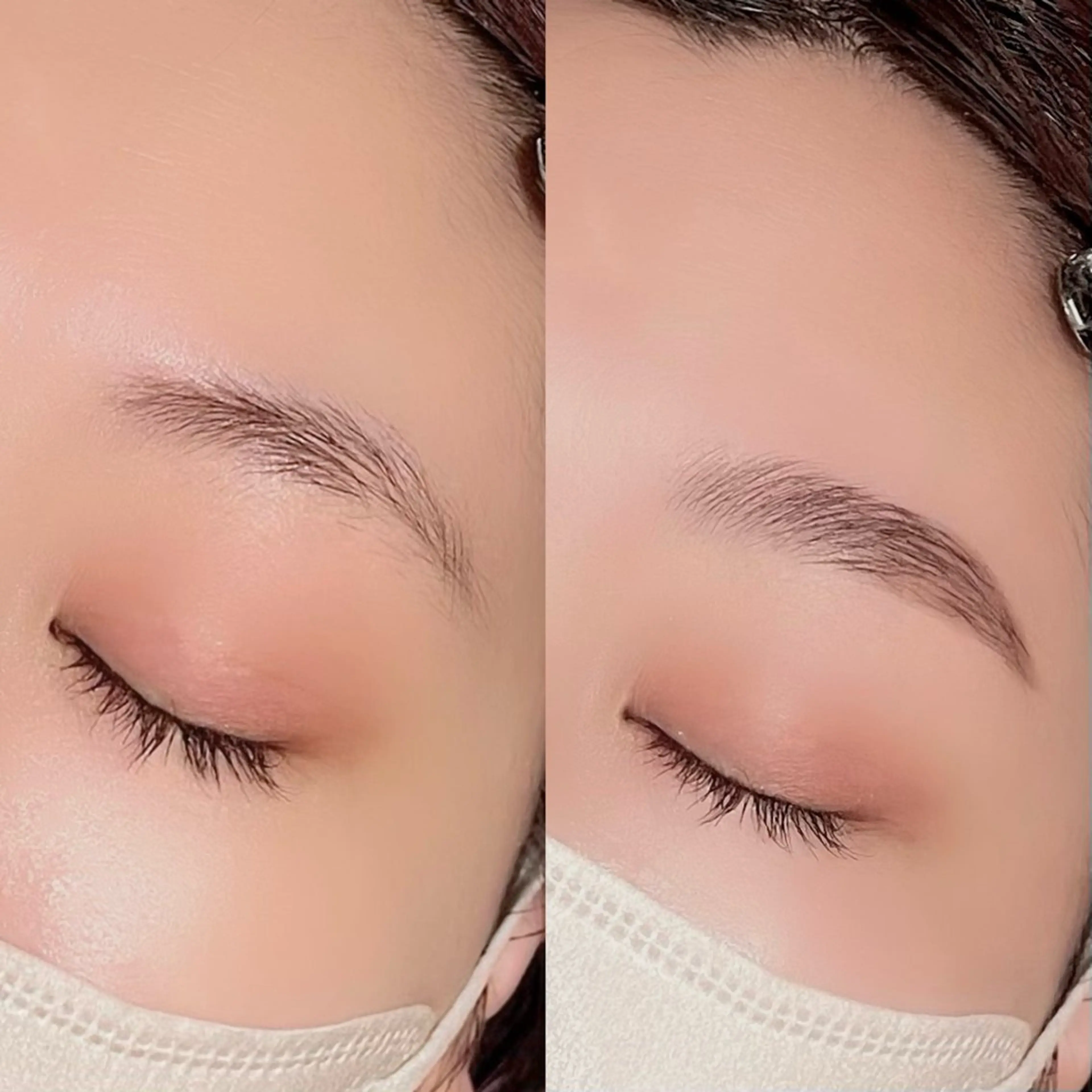 ハリウッドブロウリフト【HBL】wax &メイク込みの写真