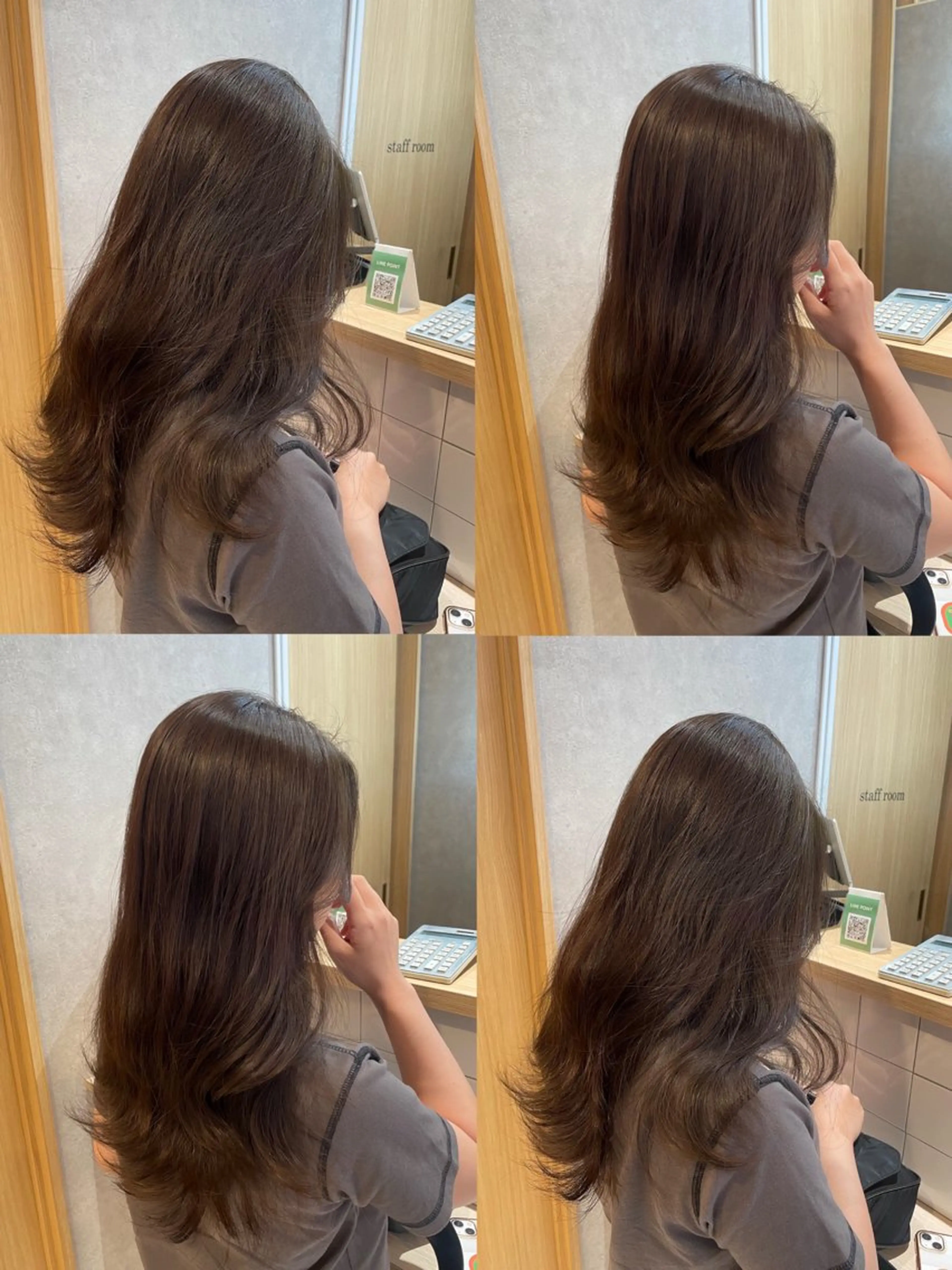 【今話題の酸性縮毛矯正❣️】酸性縮毛矯正＋カット＋髪質改善inケアカラーの写真