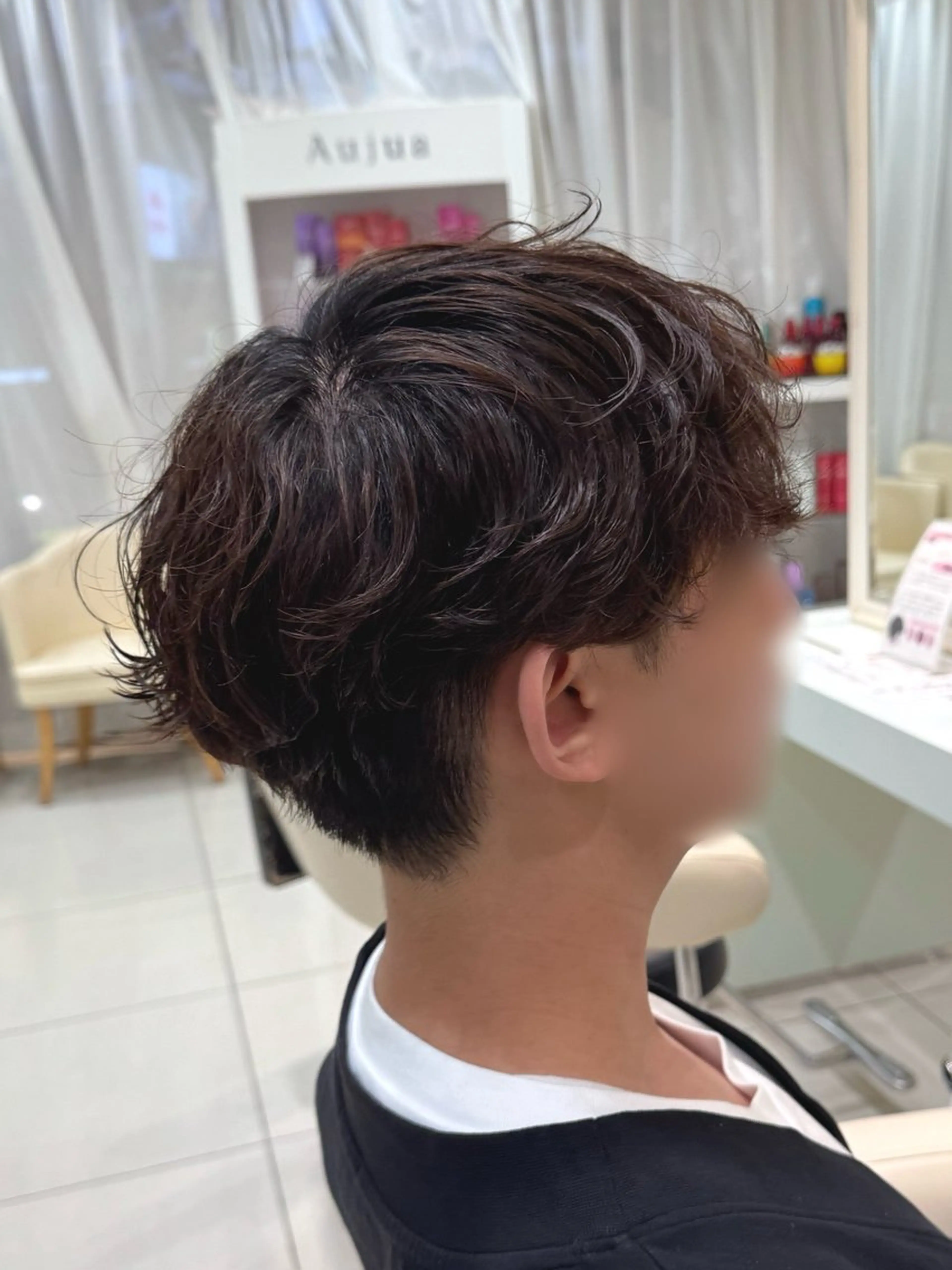 パーマ メンズ 【𝐀𝐬𝐡-池袋 】ひな 🎀💭のヘアスタイル