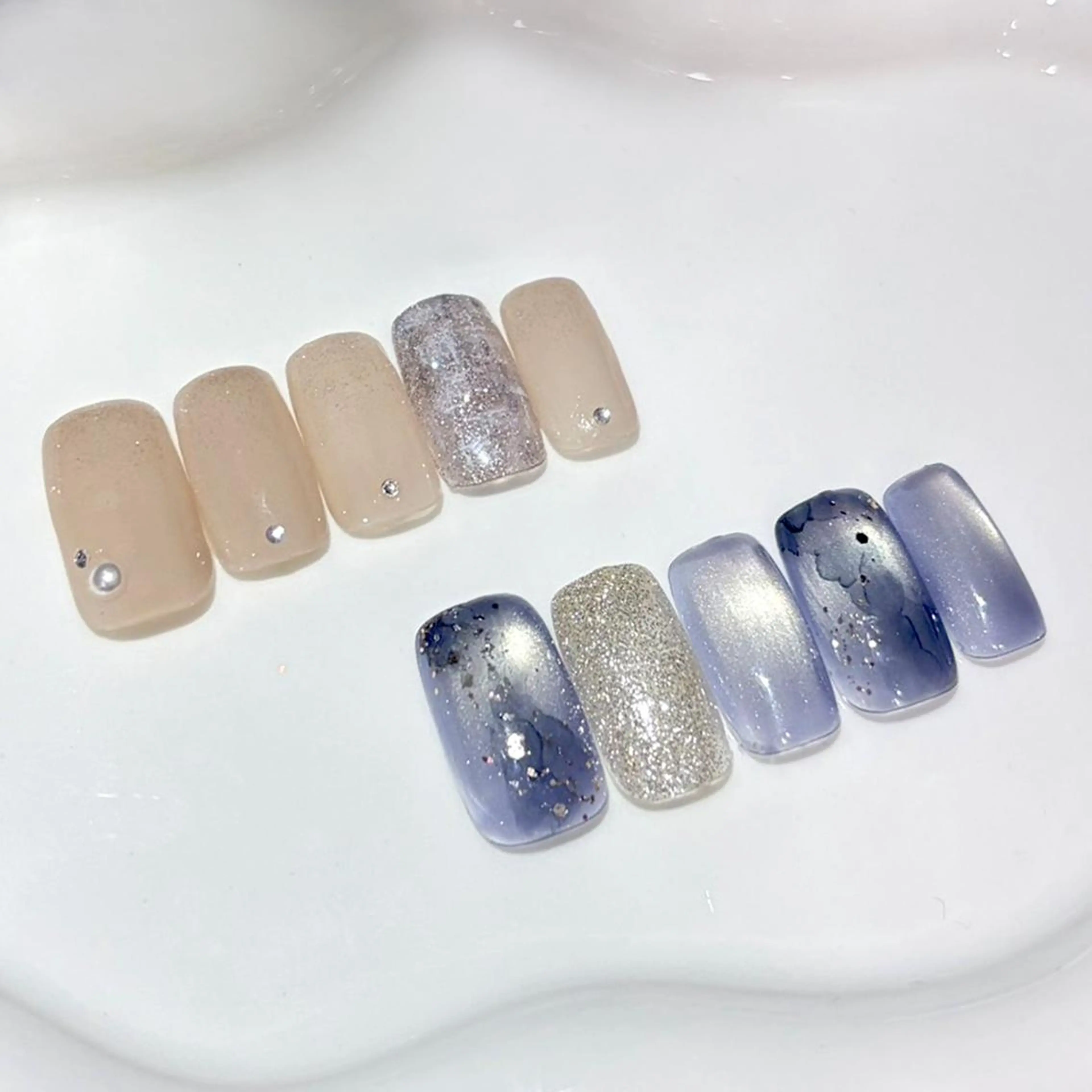 ネイル ジェルネイル パラジェル 【Jr】ネイル マジック一番町店🎀のネイルデザイン