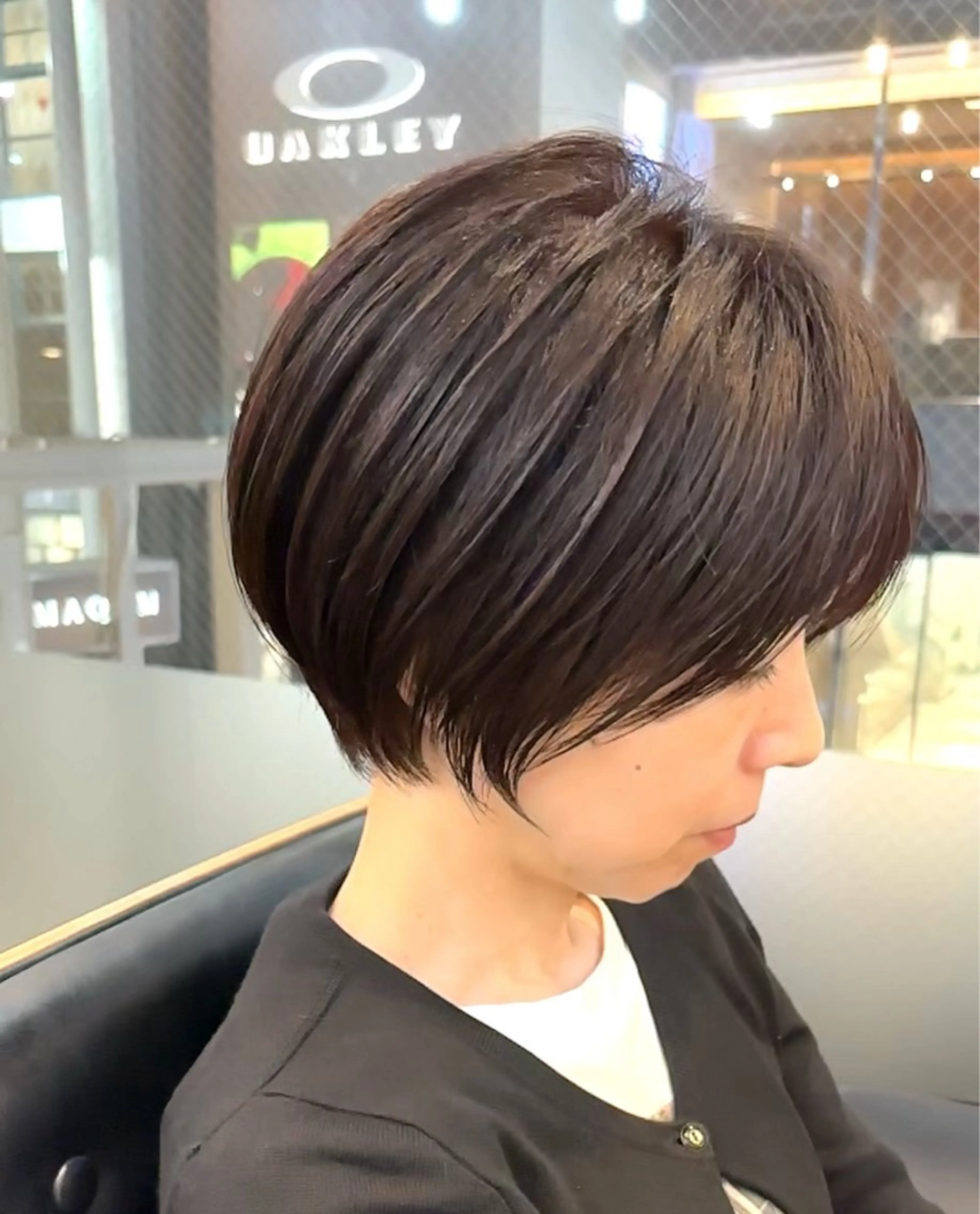 ショート ショートボブ ハンサムショート 丸みショート ボブ くびれヘア HARUKI  MINATO Japan広島紙屋町店所属・hmj紙屋町店 脊戸智志のエステ・リラクイメージ