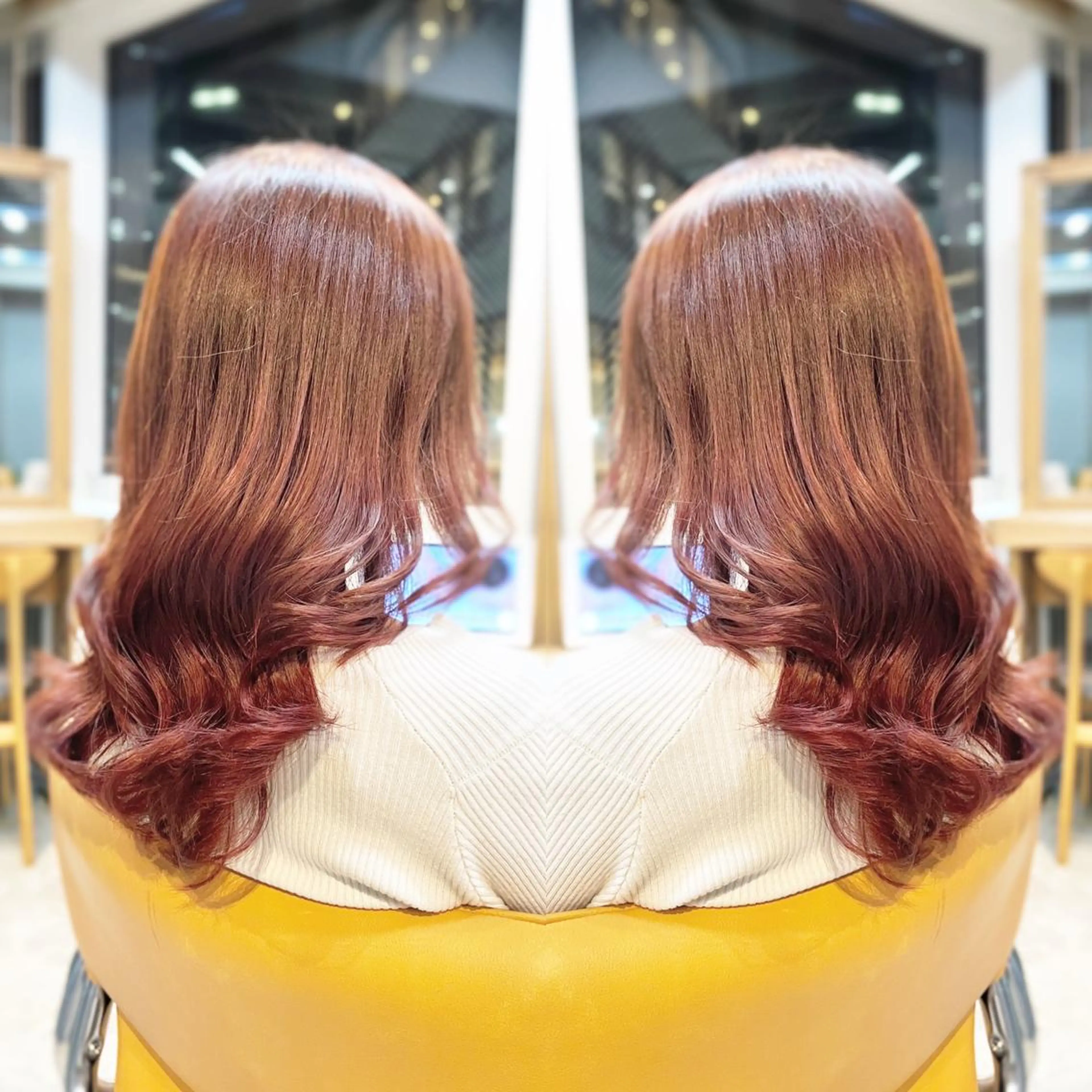 ミディアム カラー 🦋韓国系指名No1 店長/圓山 祐也🦋のヘアスタイル