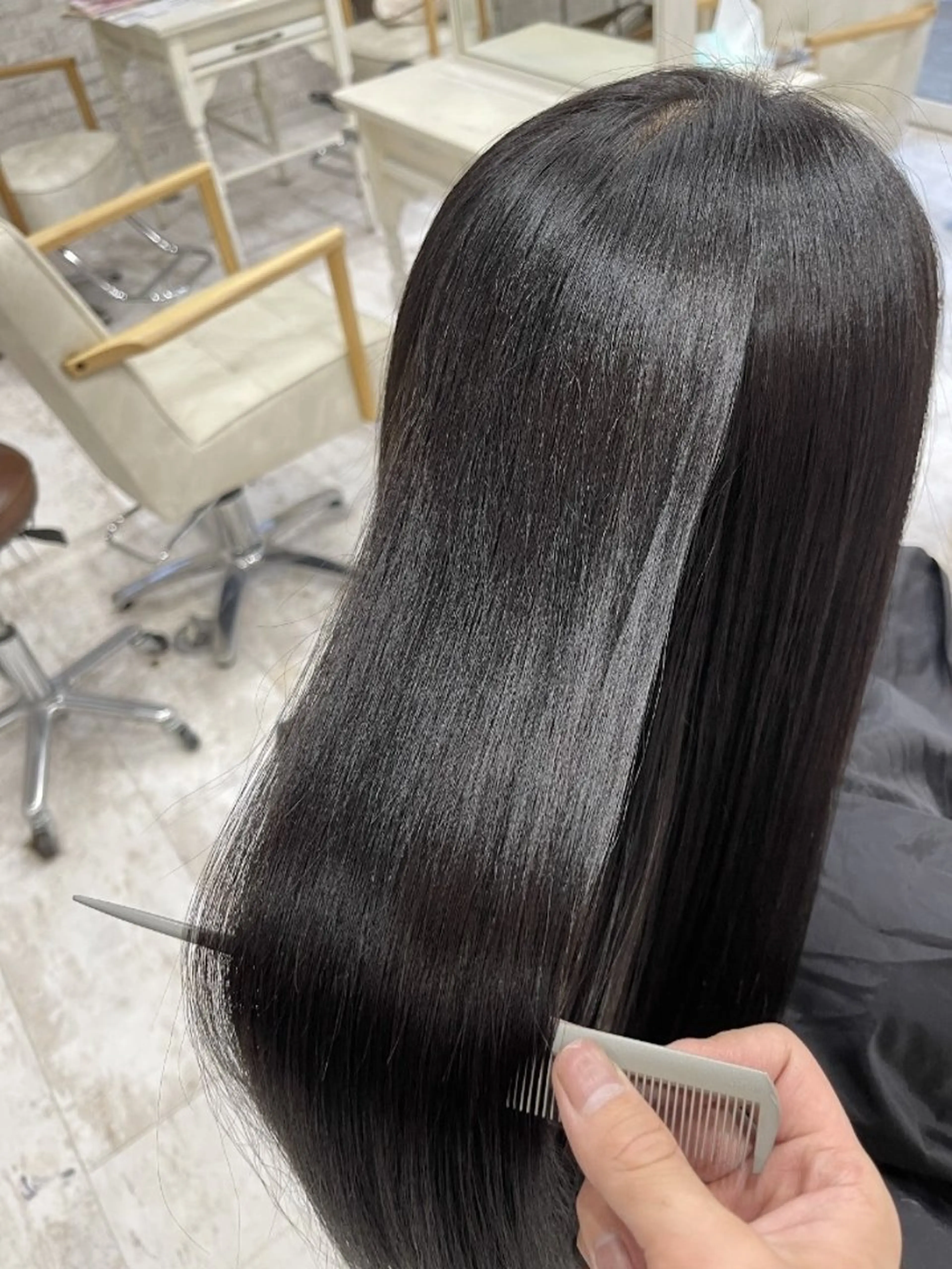 ロング Esprit de Solidarite所属・川瀬 夢来のヘアスタイル