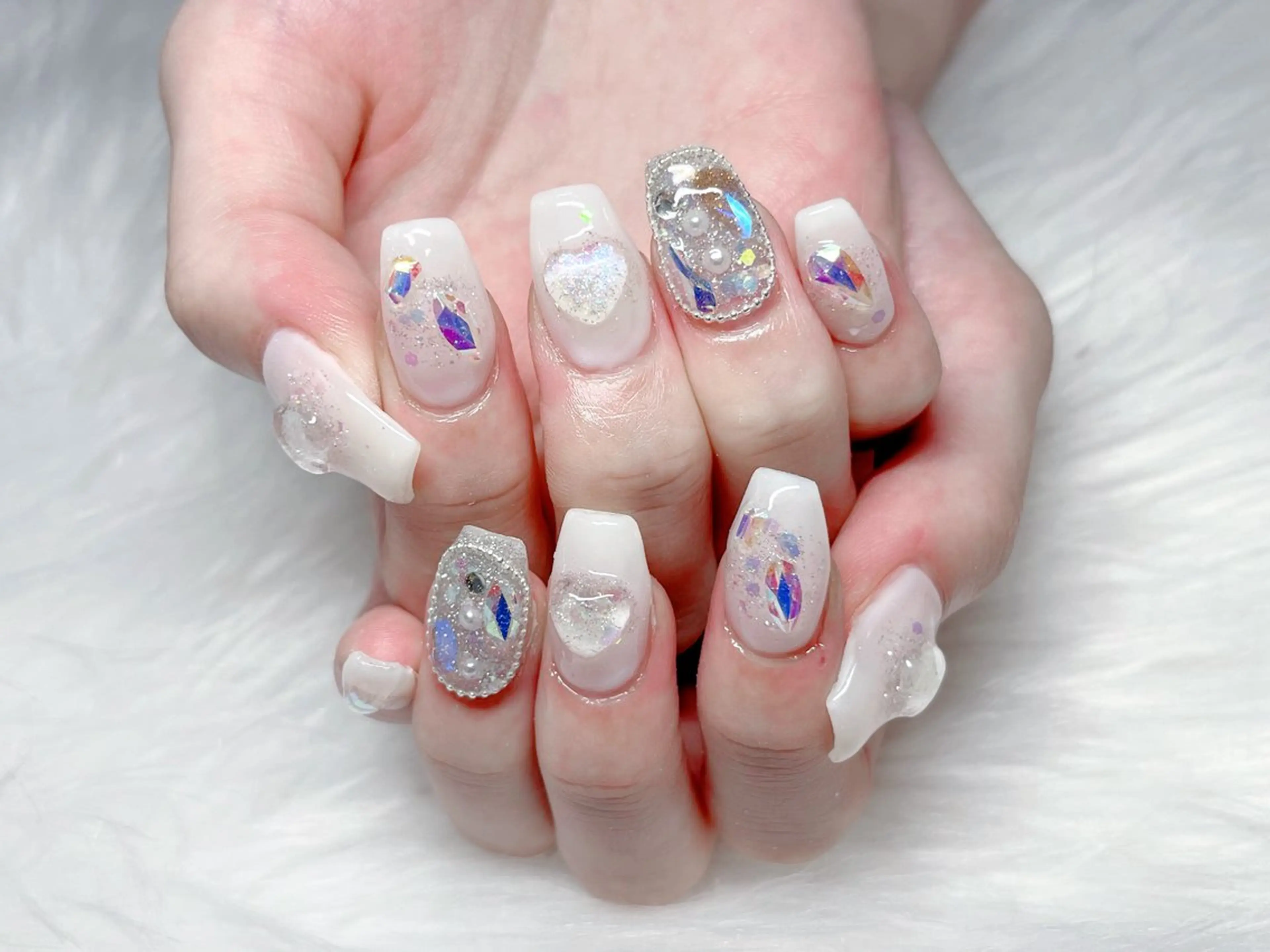 ネイル ハンドネイル ハンドケア 💜MIYA nail川崎店のネイルデザイン