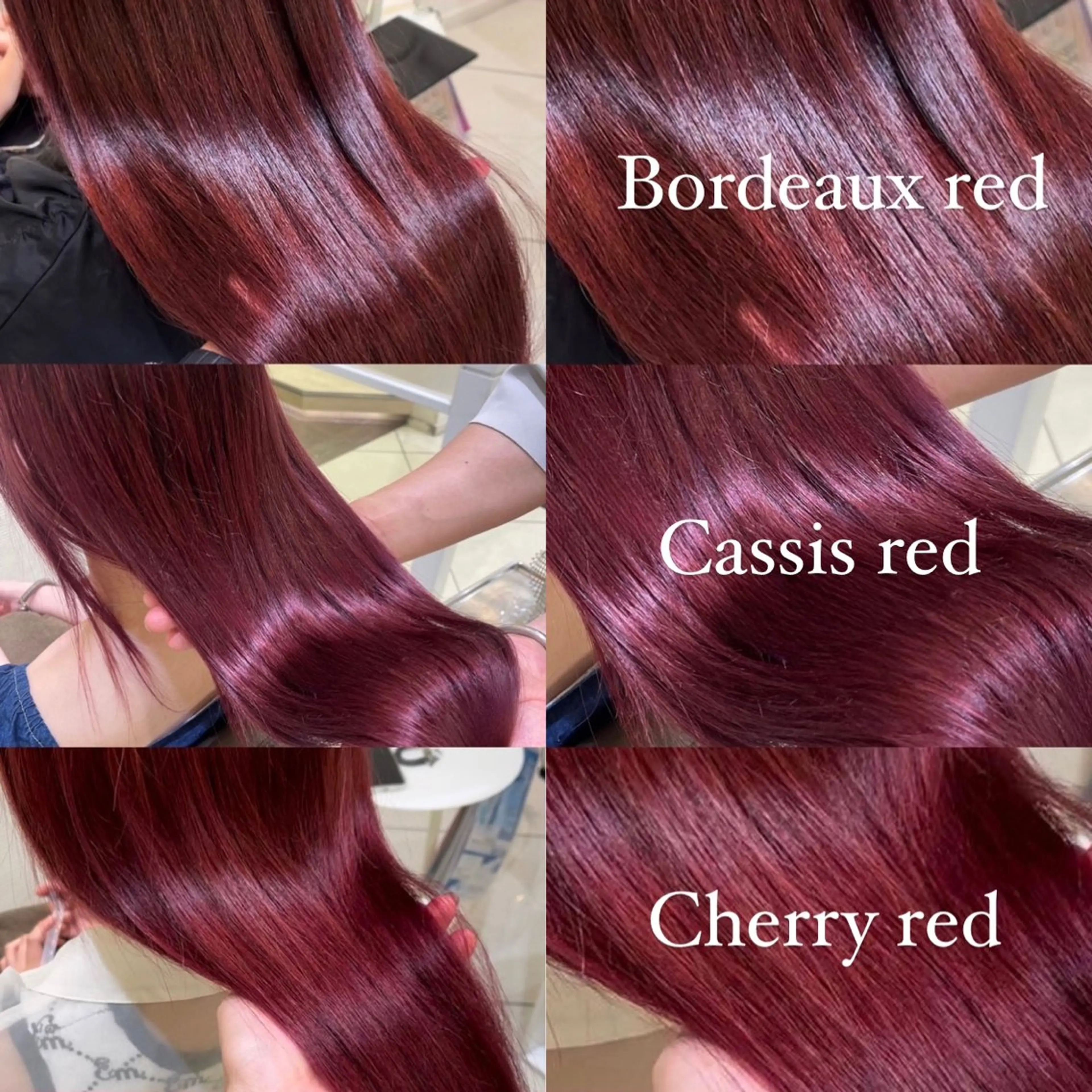 カラー ラベンダーカラー レッドカラー 💖大人韓国ヘア💖 韓国艶カラー【銀座】のヘアスタイル