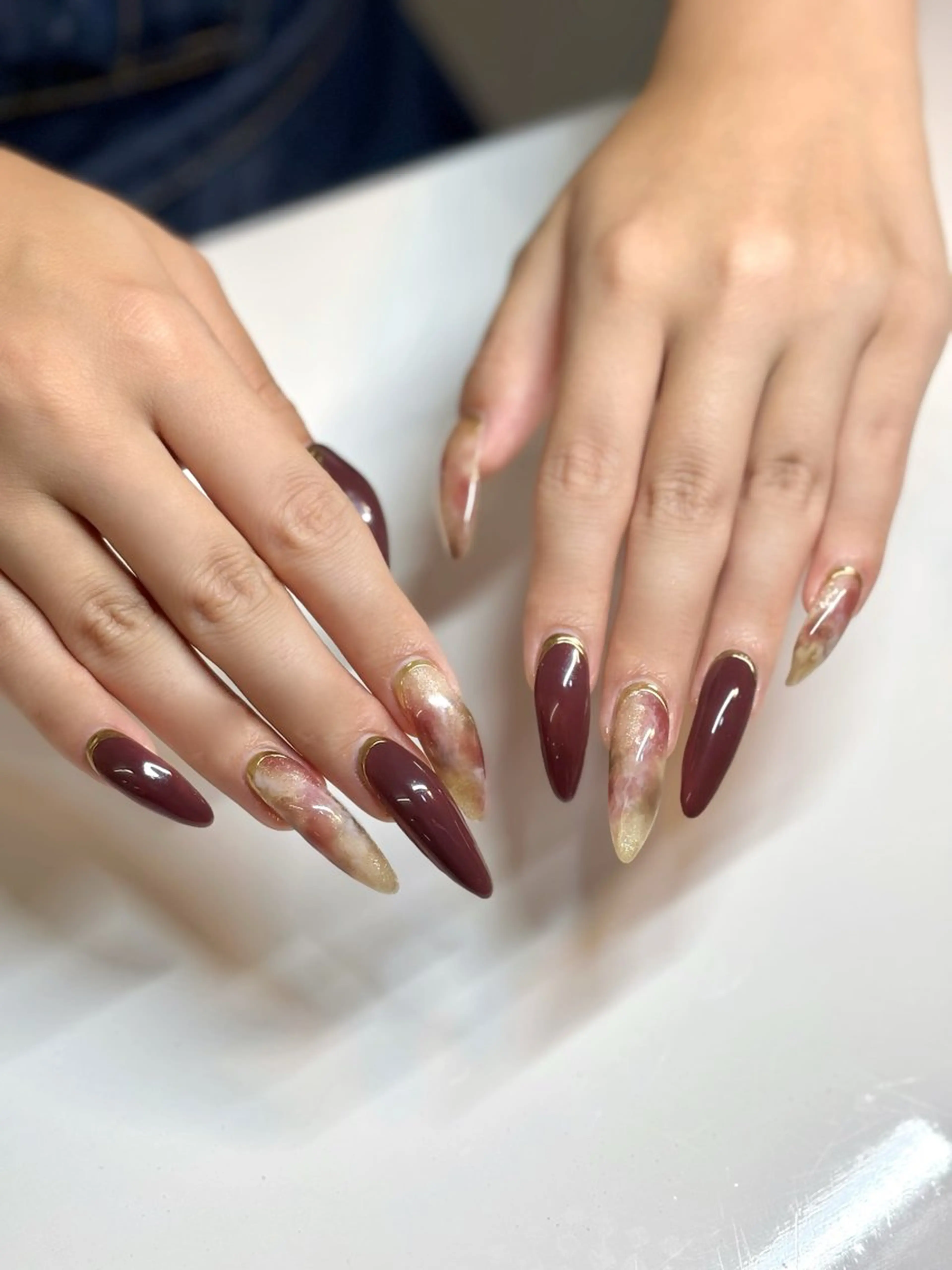 ネイル ハンドネイル 🕊️Bianca 児玉🕊️のネイルデザイン