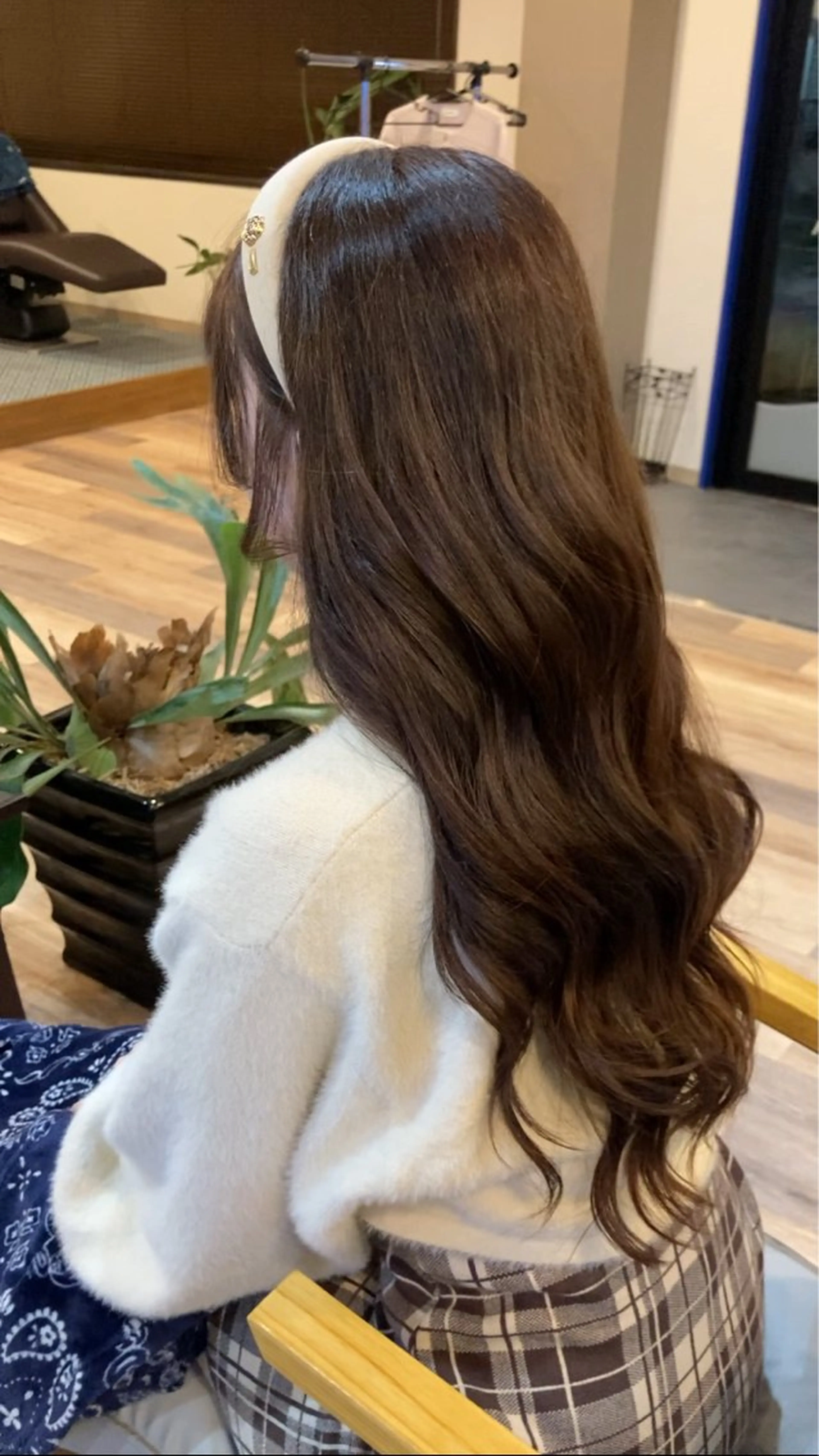 ロング ヘアカラー 中野 紹江のマツエク・マツパデザイン