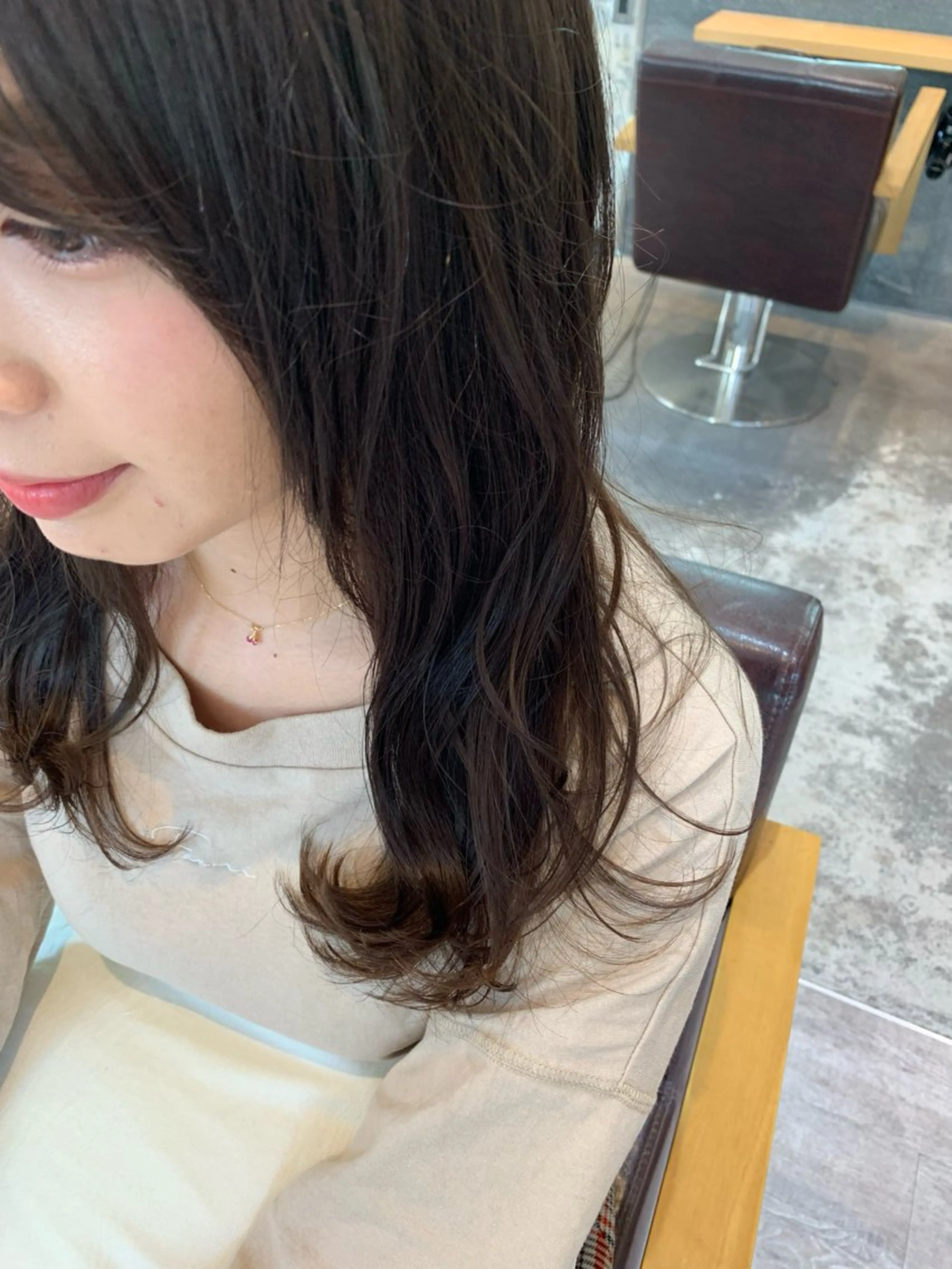 ロング カラー AUBE hair ales福岡平尾店所属・塚本 昂のヘアスタイル