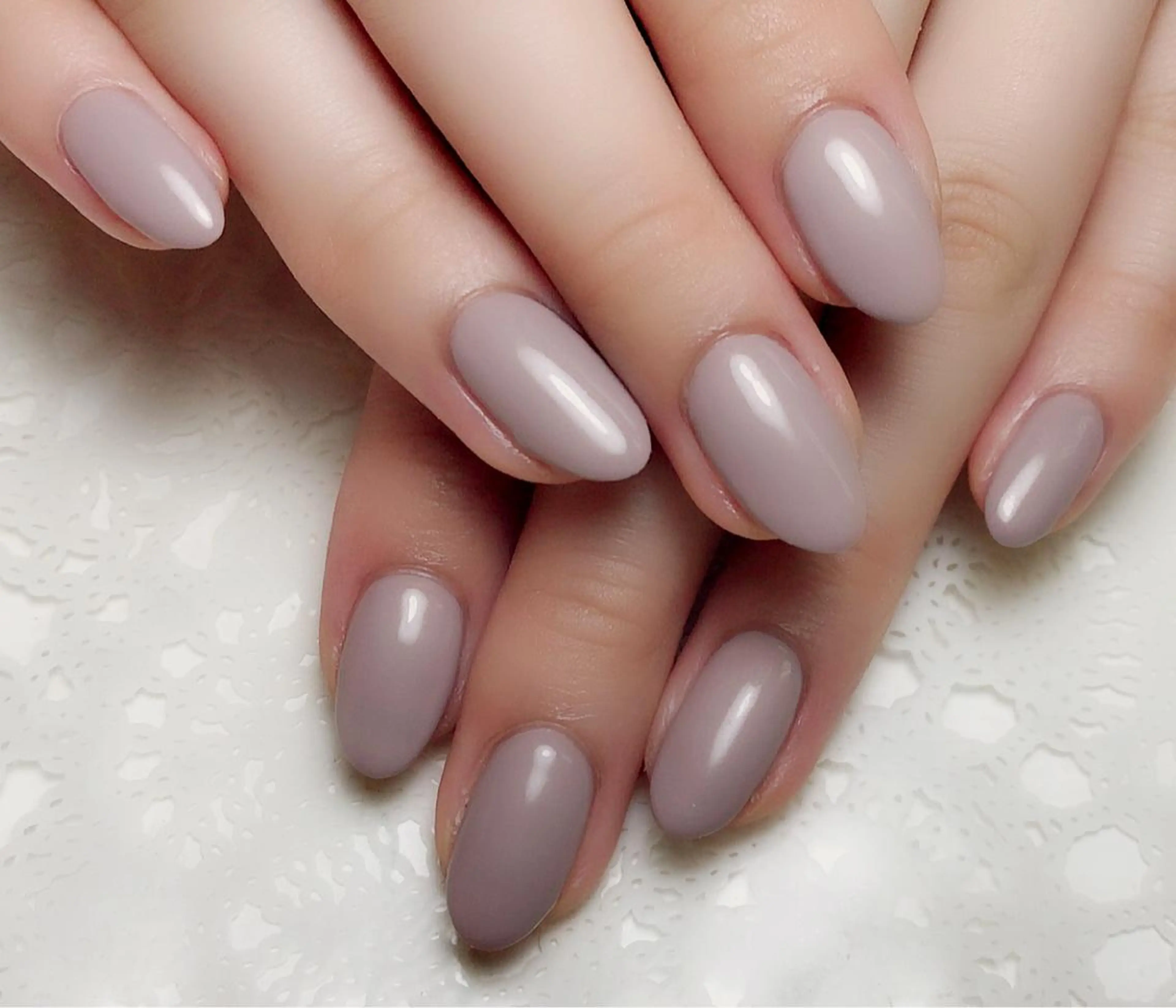 ネイル ワンカラーネイル ハンドネイル ラウバイマノマノ なかざとのネイルデザイン