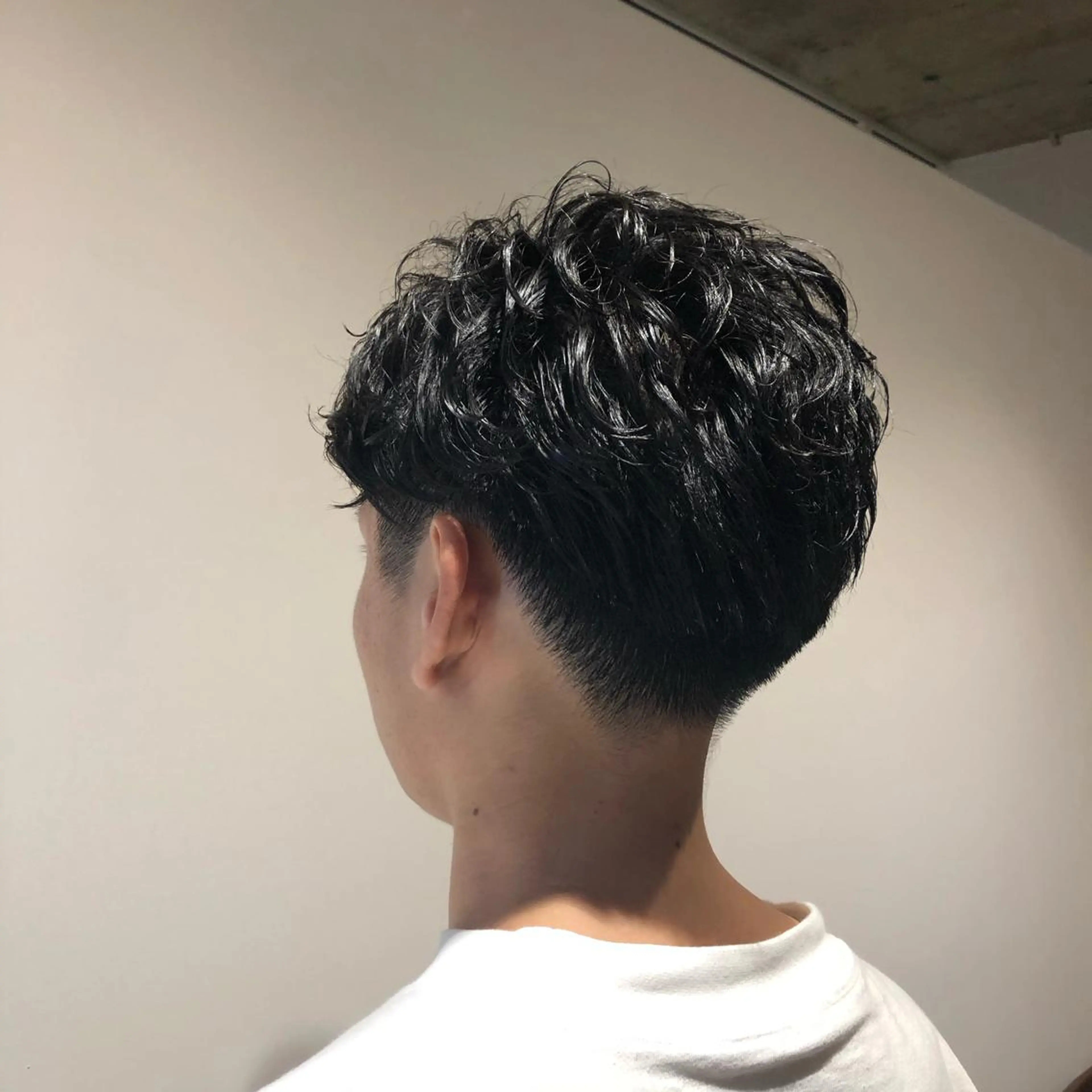 パーマ メンズ 田原 慎也のヘアスタイル