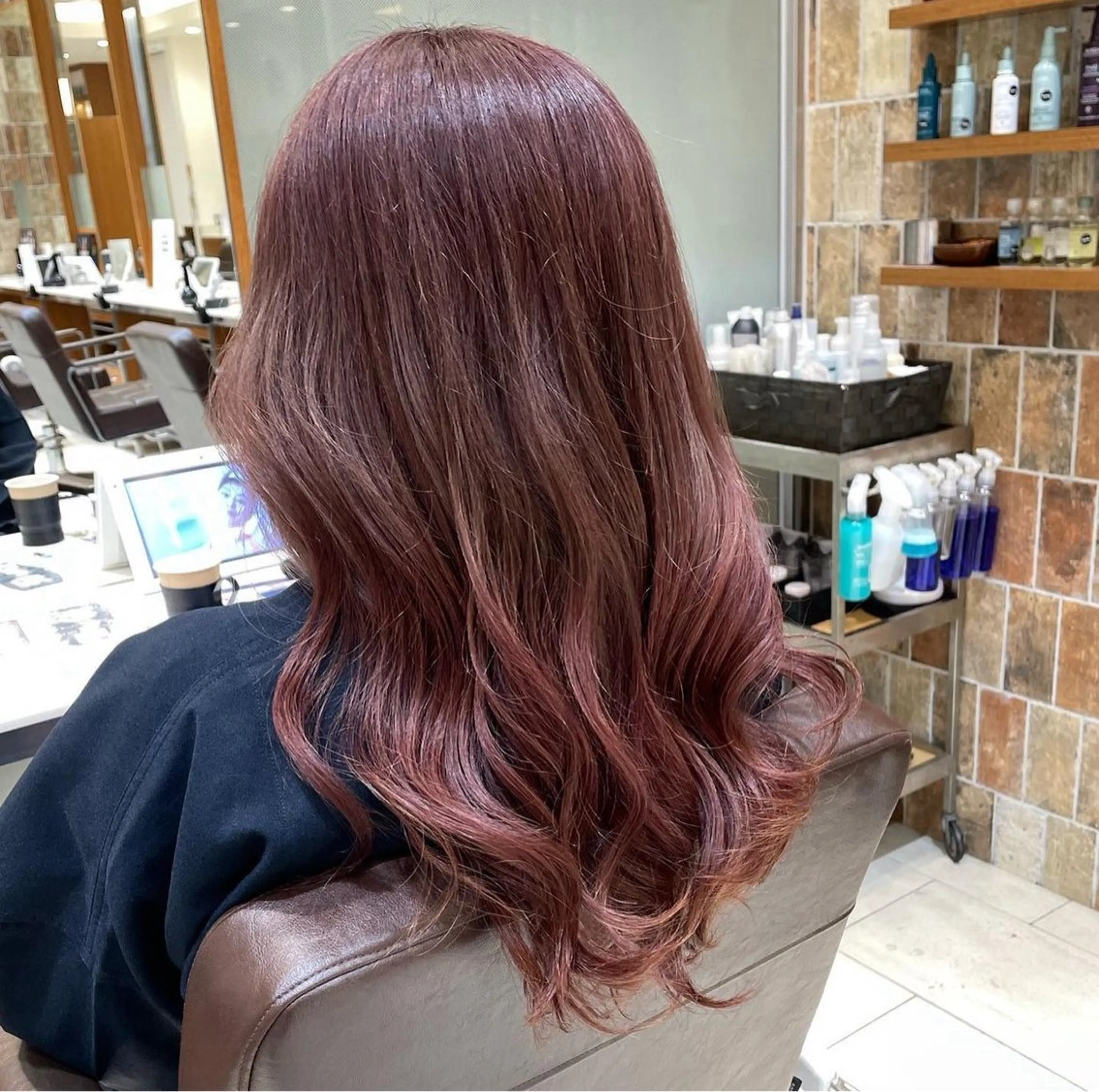 ロング ヘアカラー kenshin/艶髪 /似合わせカットのヘアスタイル