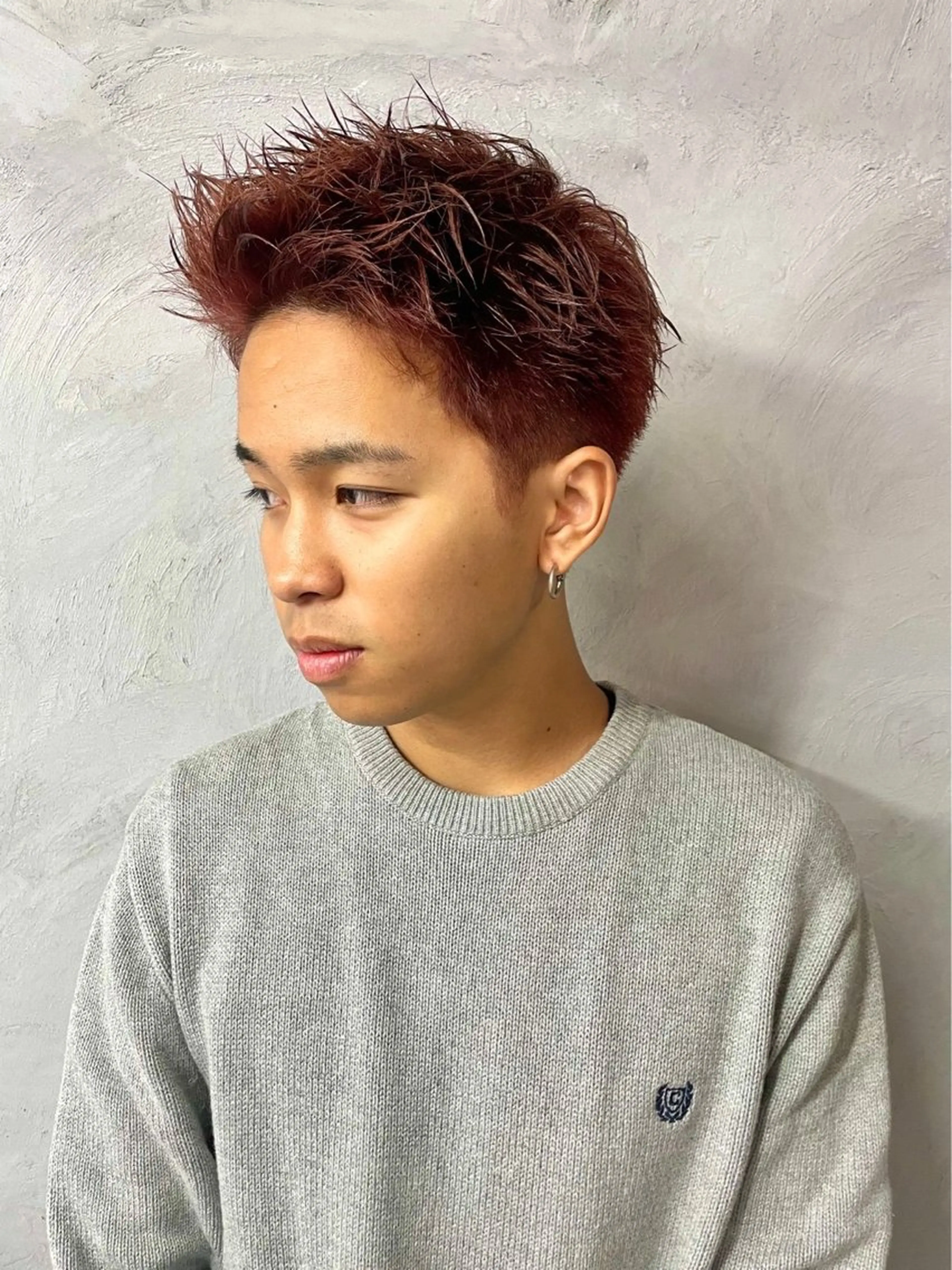 【色でも魅せる🎨】メンズカット＋ワンカラー🎌　※ブリーチ含まれませんの写真