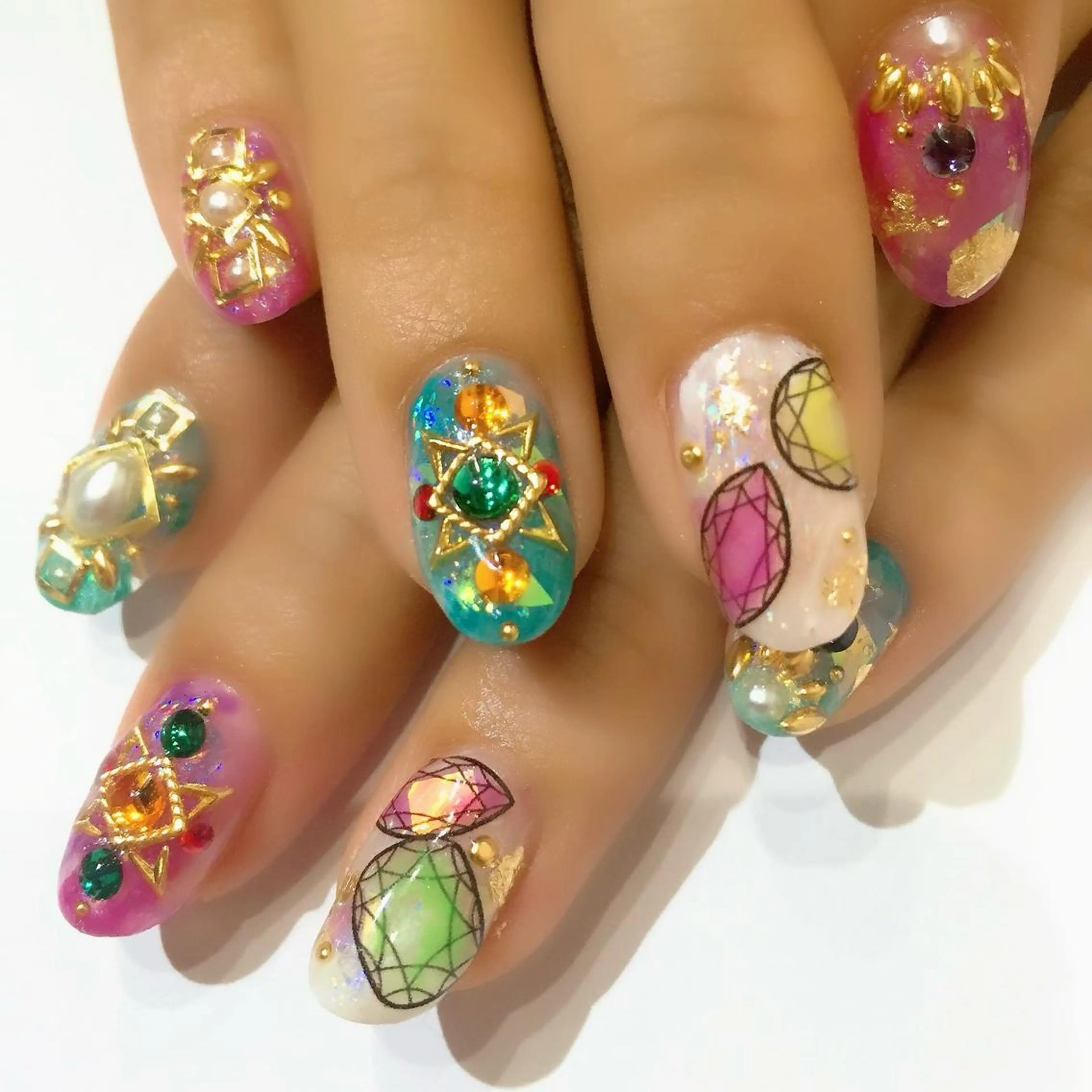 ネイル ESPERANZA NAIL所属・SASAKI NOZOMIのネイルデザイン