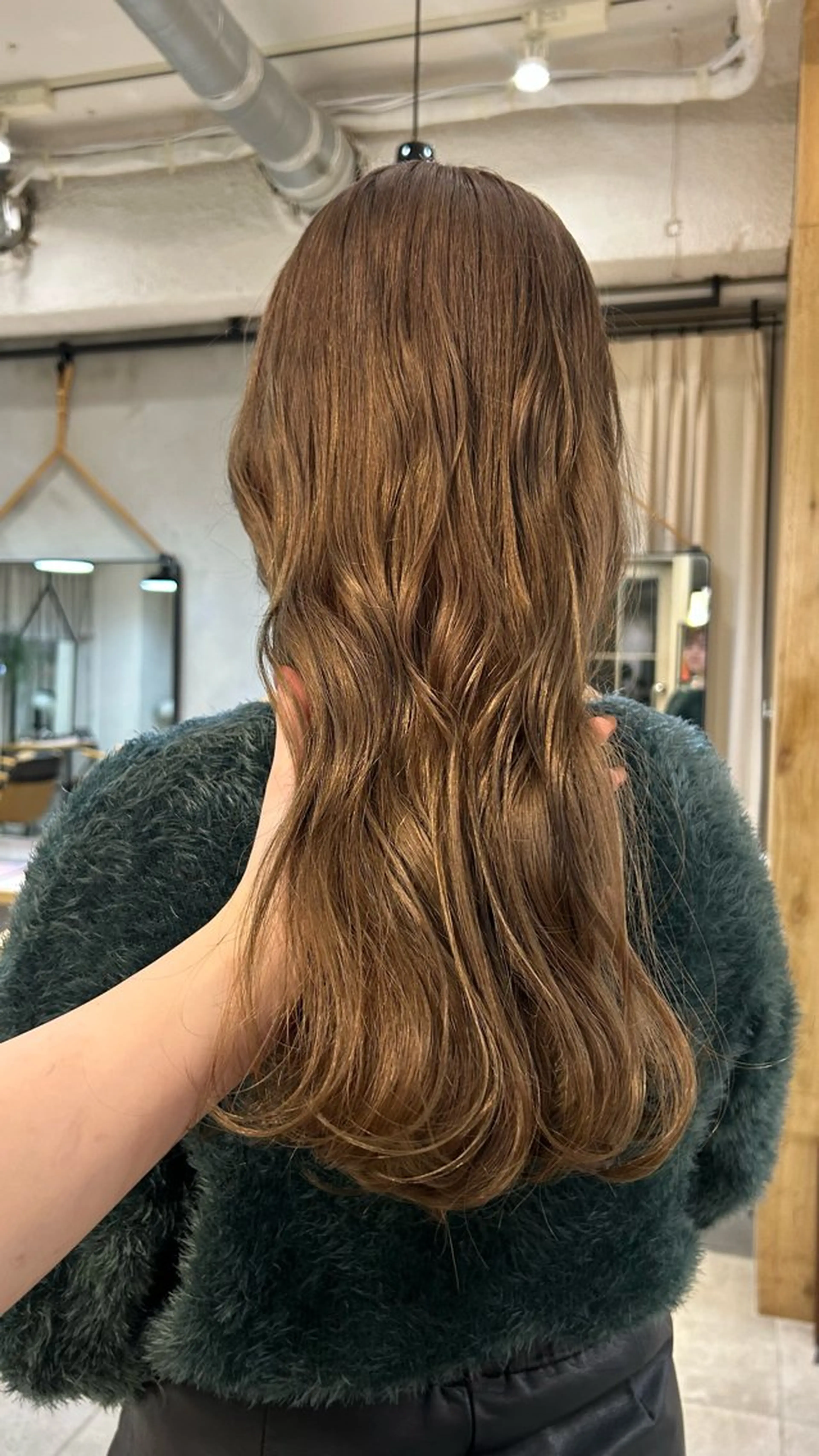 ロング カラー ヘアカラー じゅわっと暖色カラー 🍊Moemiのヘアスタイル